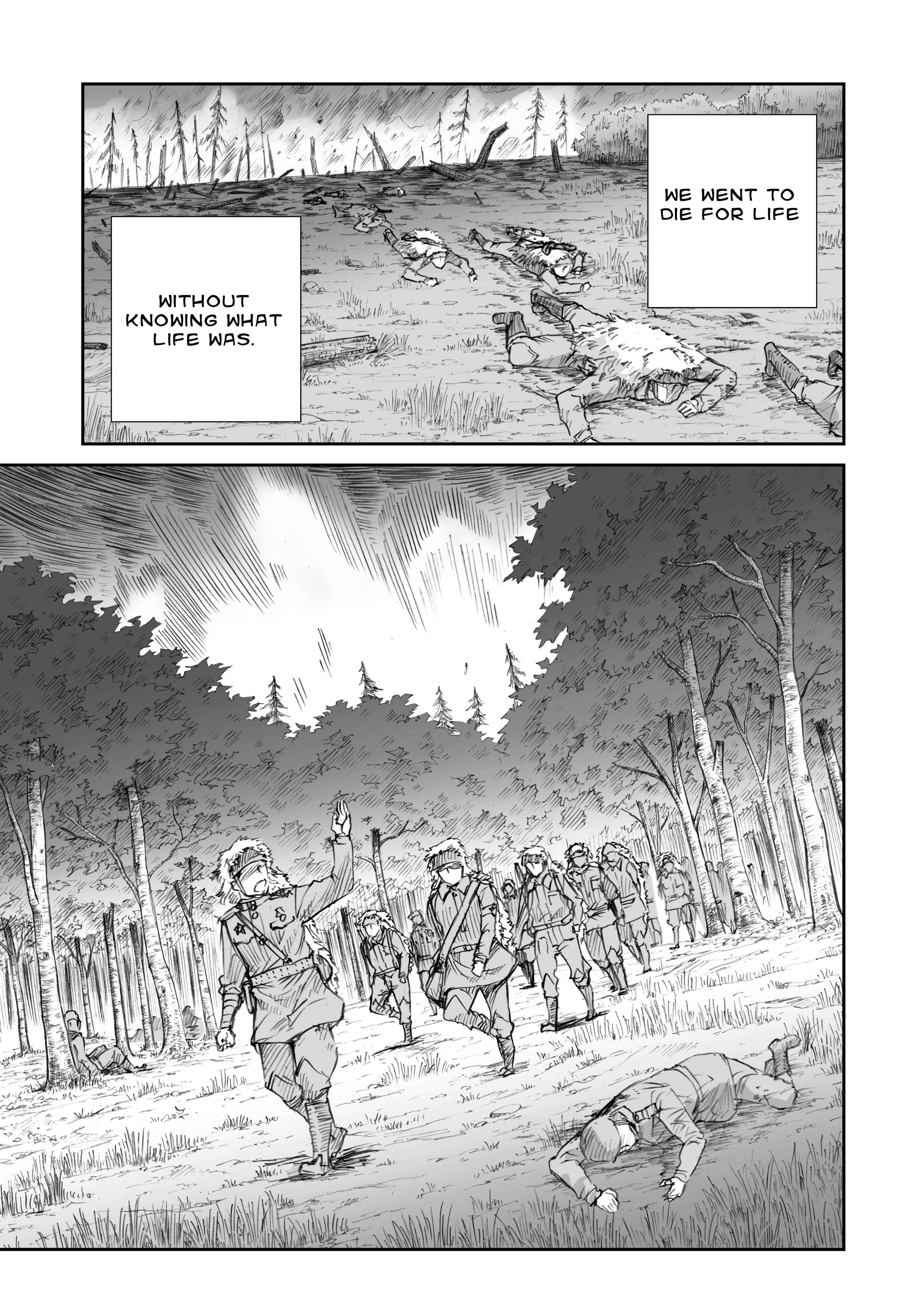 Page 23 Chapter 11.2 Sensou wa Onna no Kao wo Shiteinai