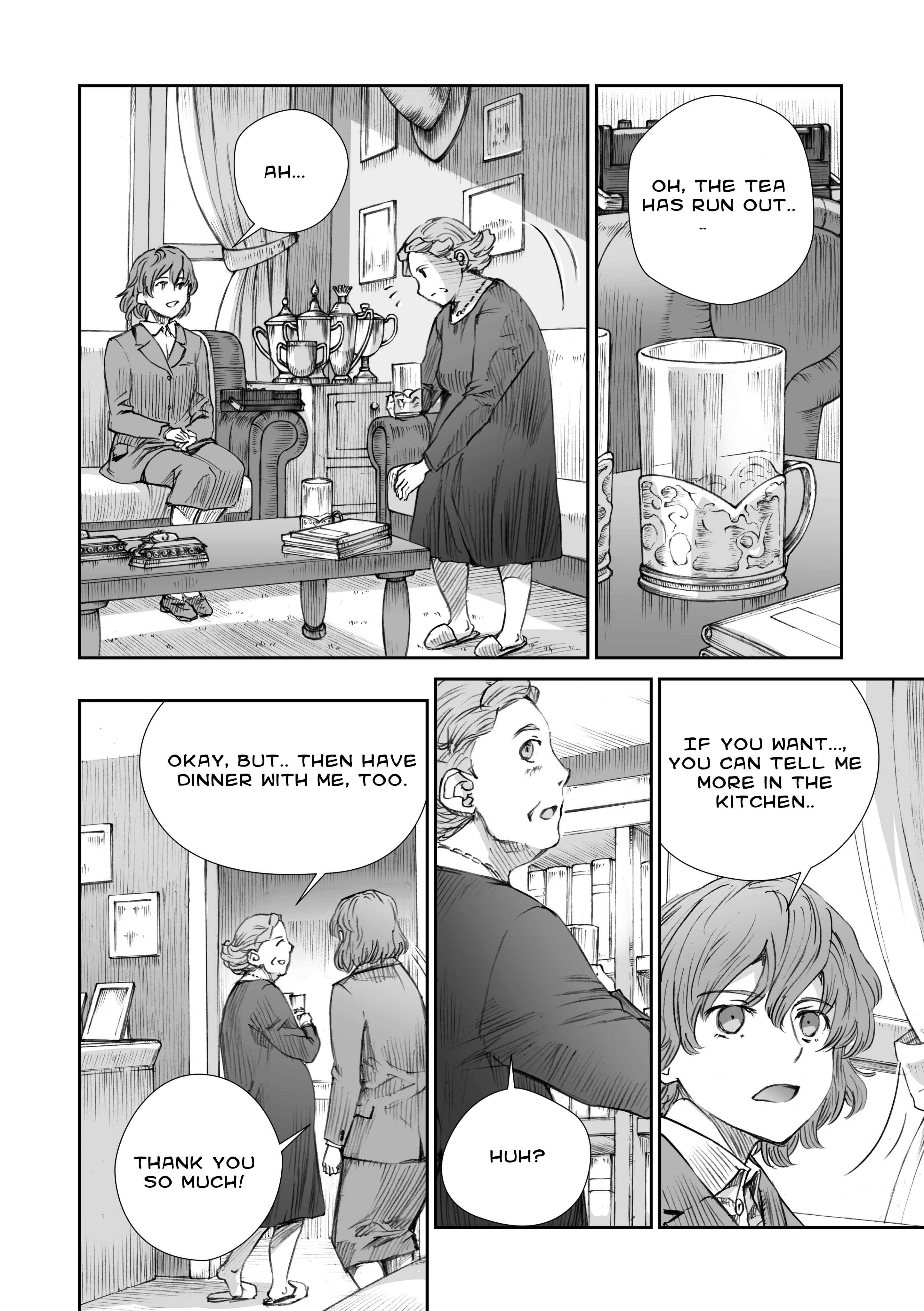 Page 4 Chapter 11.2 Sensou wa Onna no Kao wo Shiteinai