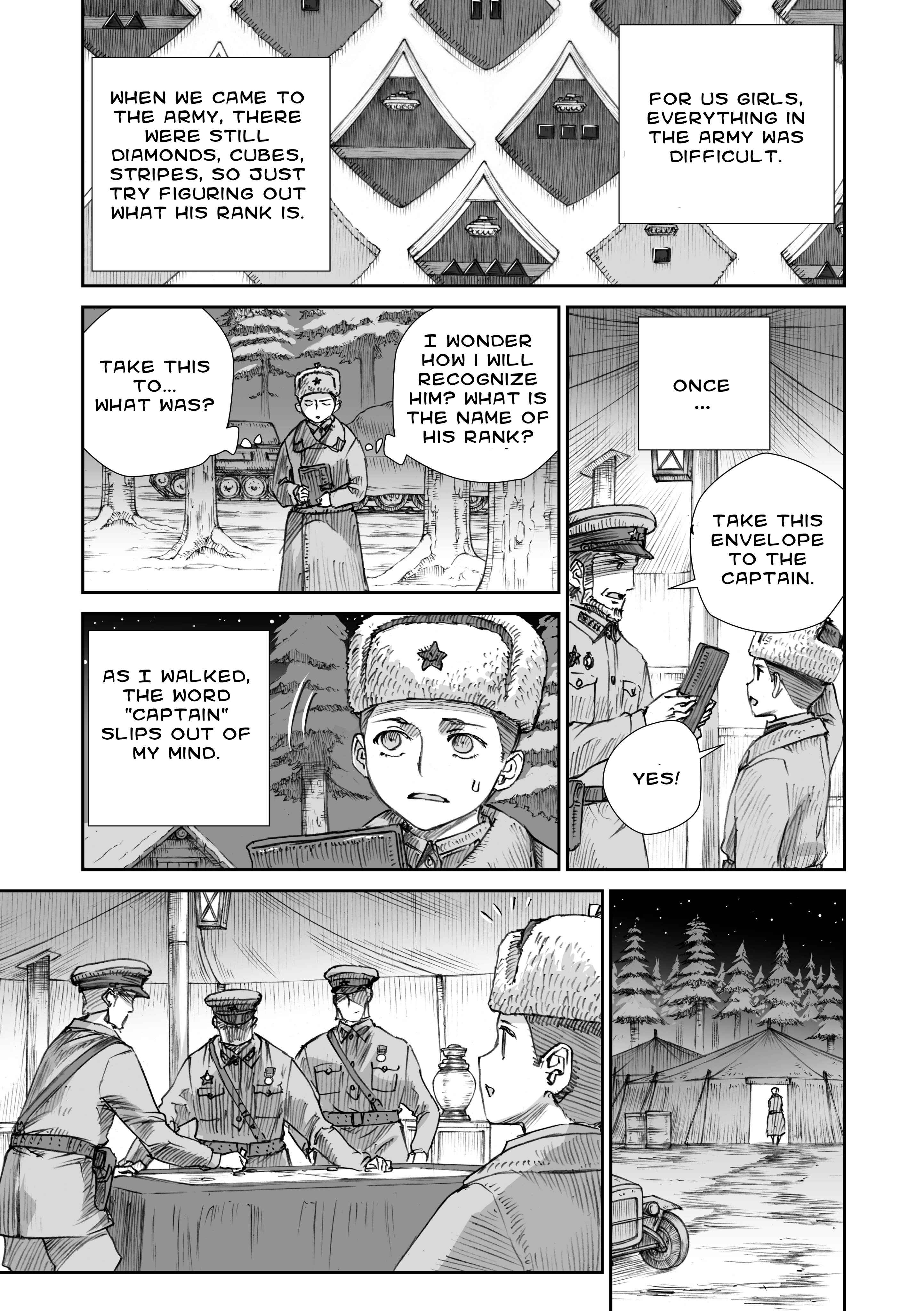 Page 9 Chapter 11.2 Sensou wa Onna no Kao wo Shiteinai