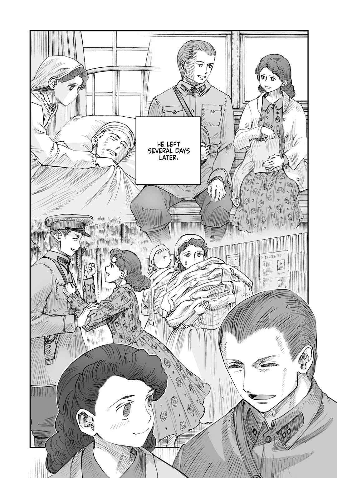 Page 15 Chapter 32.3 Sensou wa Onna no Kao wo Shiteinai