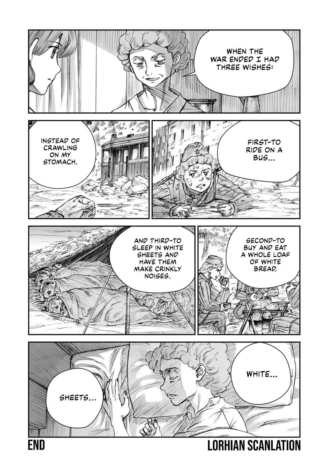 Page 18 Chapter 22.2 Sensou wa Onna no Kao wo Shiteinai