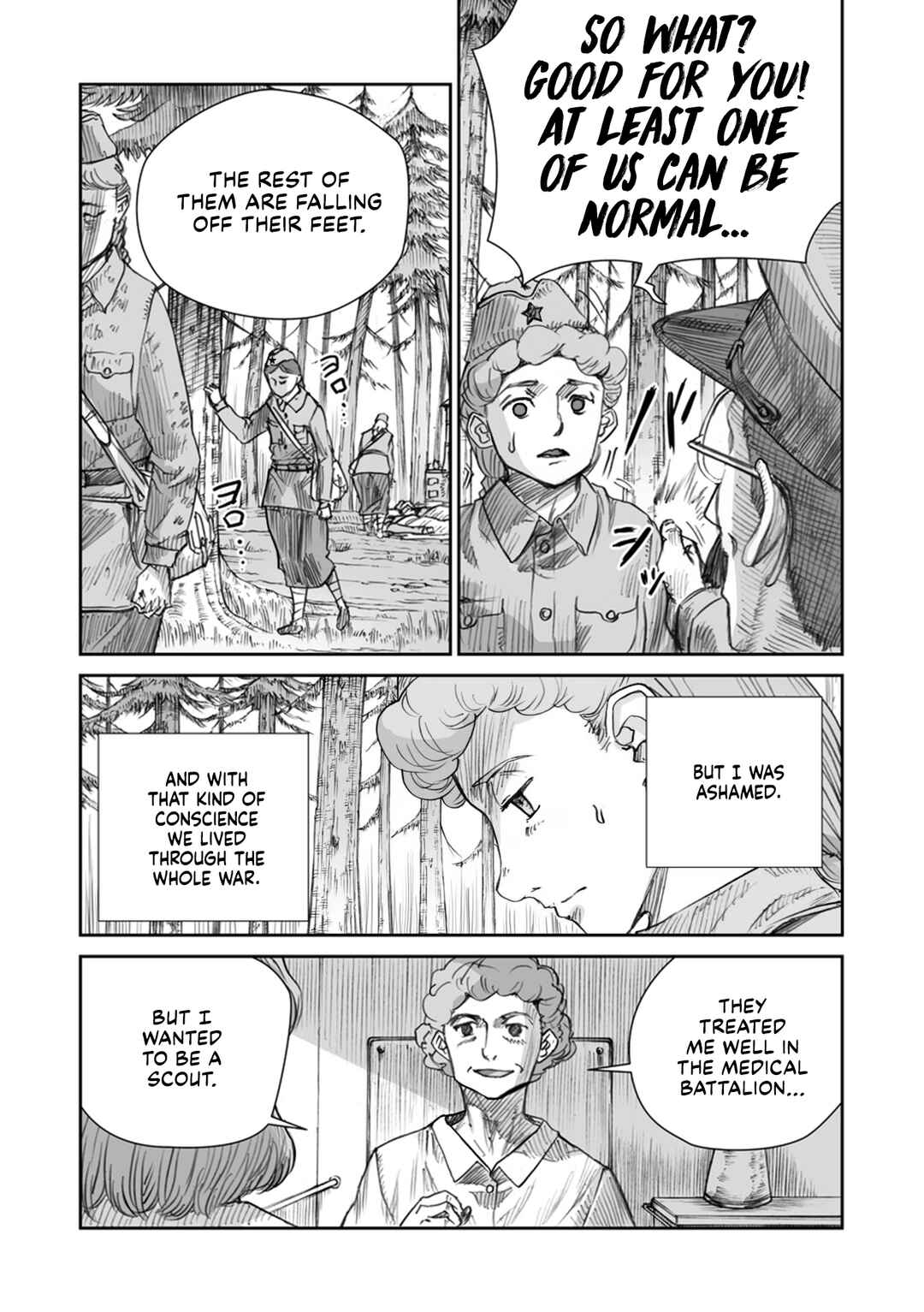 Page 6 Chapter 22.2 Sensou wa Onna no Kao wo Shiteinai