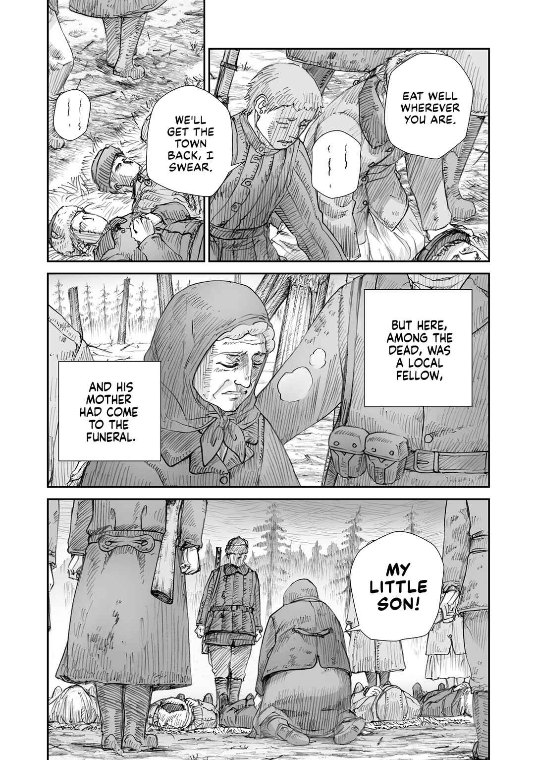 Page 9 Chapter 31 Sensou wa Onna no Kao wo Shiteinai