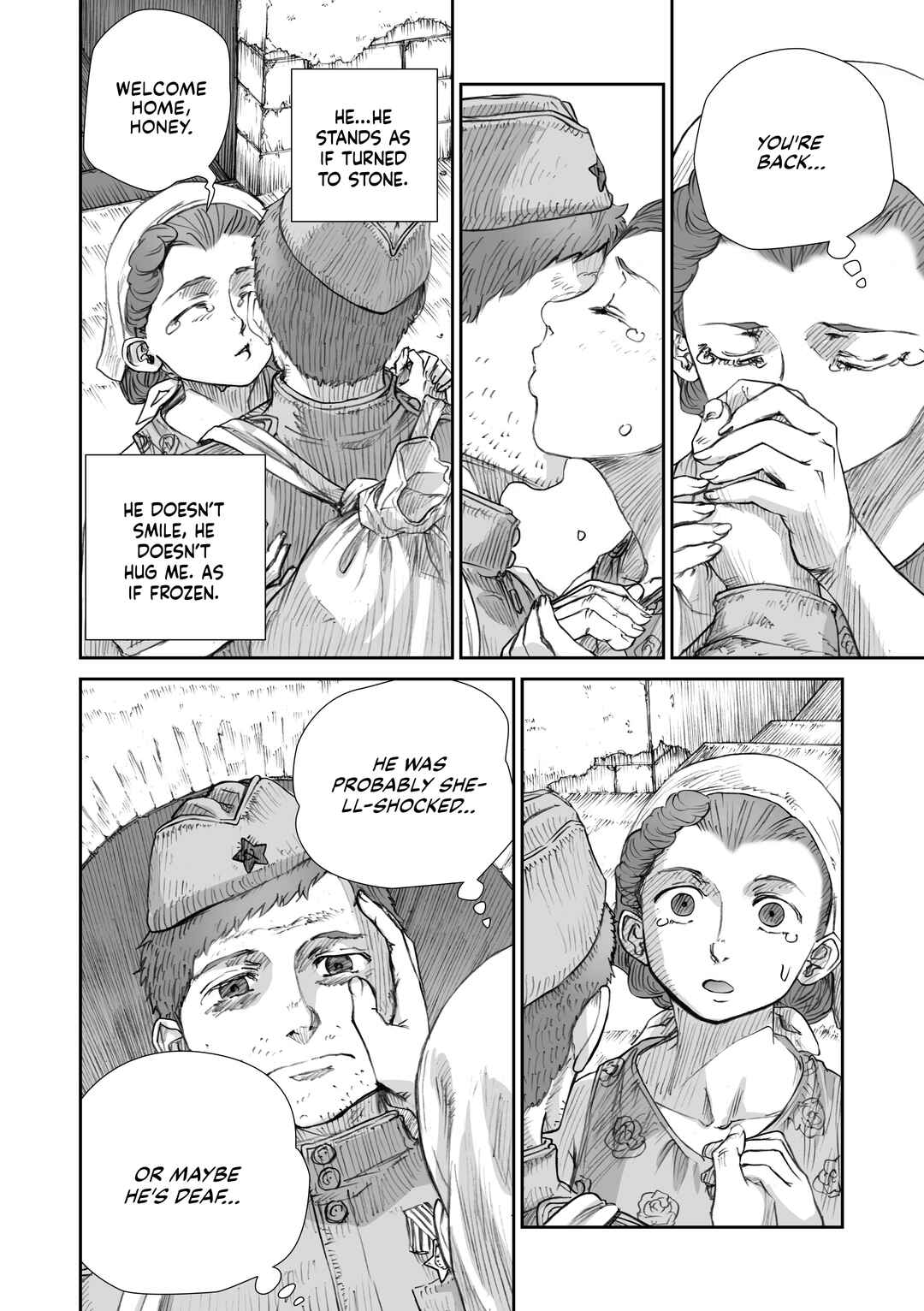 Page 12 Chapter 29 Sensou wa Onna no Kao wo Shiteinai