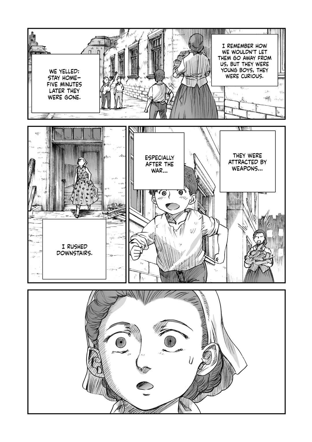 Page 9 Chapter 29 Sensou wa Onna no Kao wo Shiteinai
