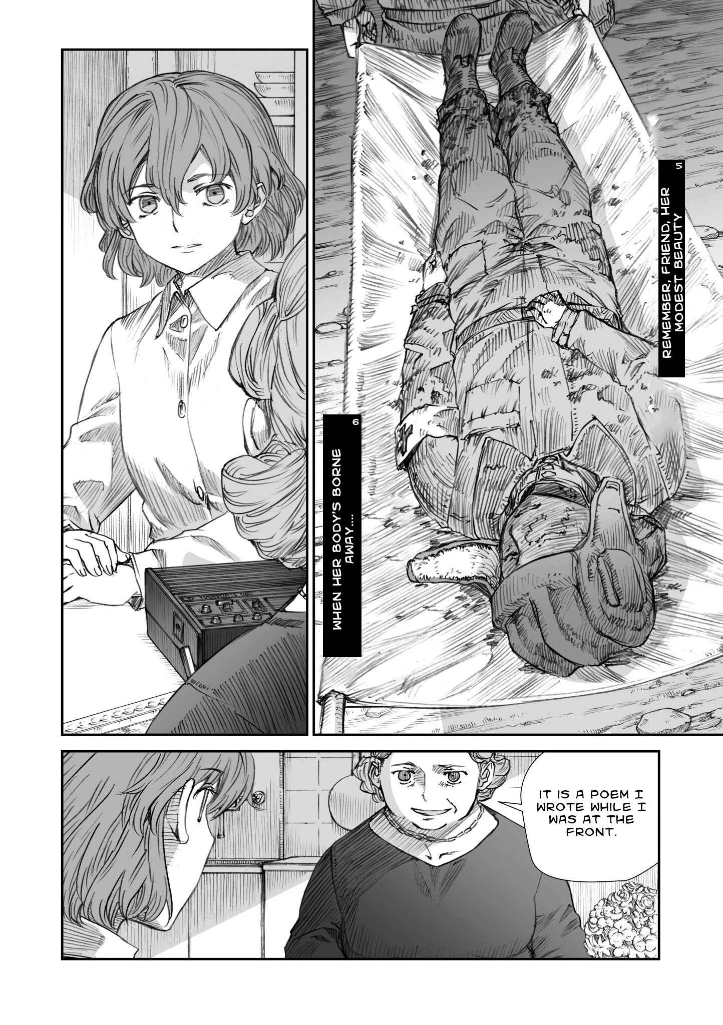 Page 14 Chapter 11.3 Sensou wa Onna no Kao wo Shiteinai