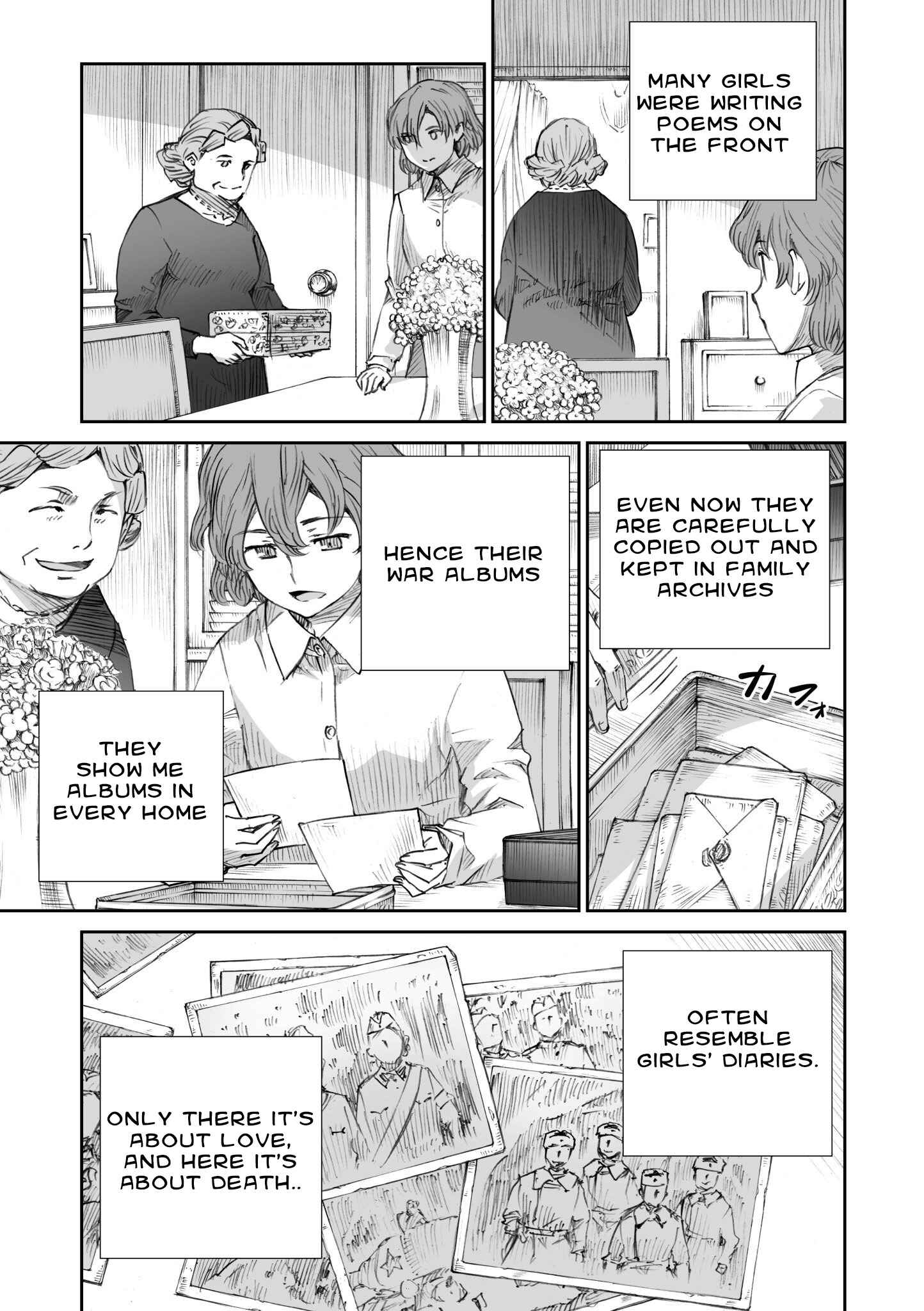 Page 15 Chapter 11.3 Sensou wa Onna no Kao wo Shiteinai