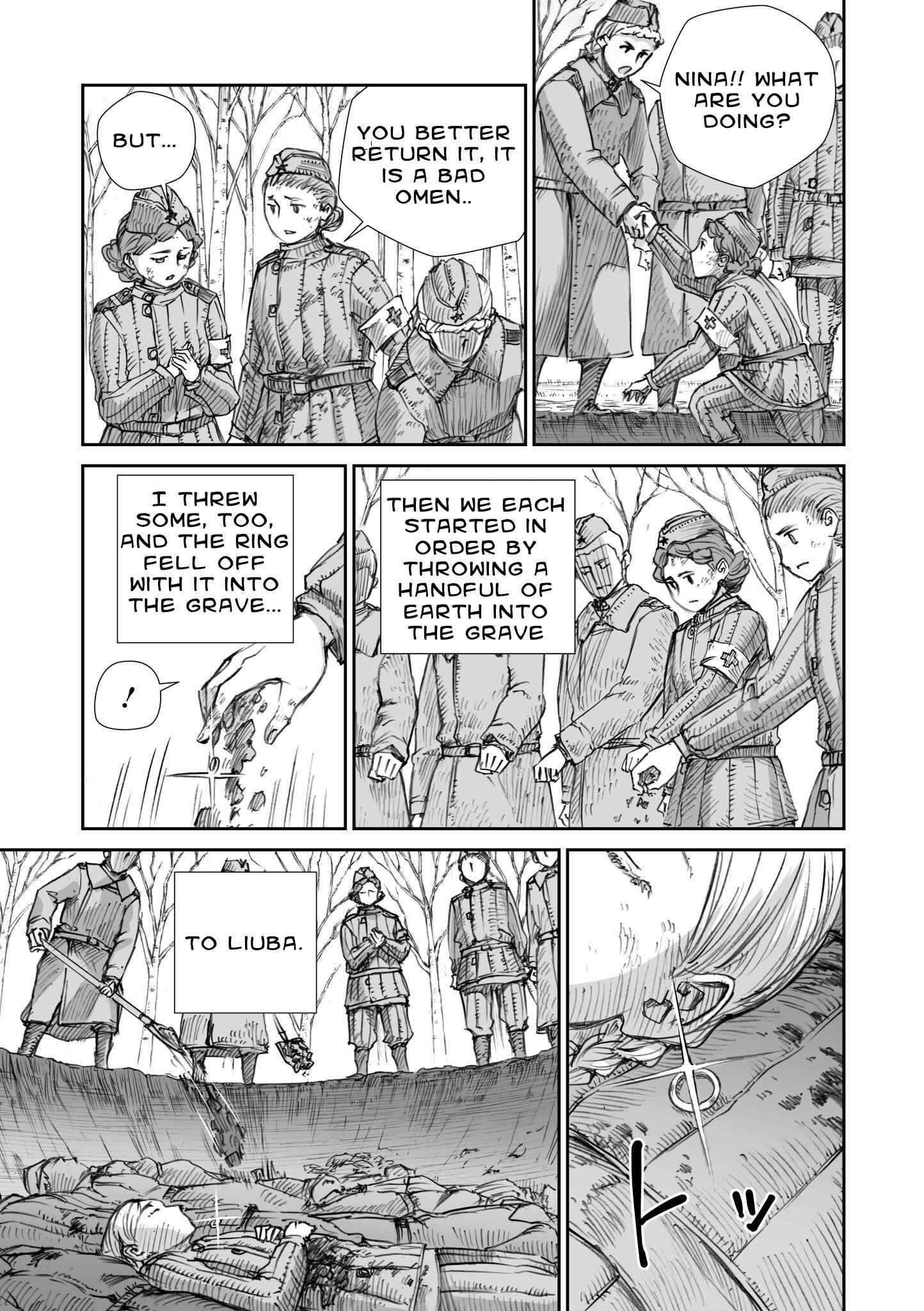 Page 7 Chapter 11.3 Sensou wa Onna no Kao wo Shiteinai