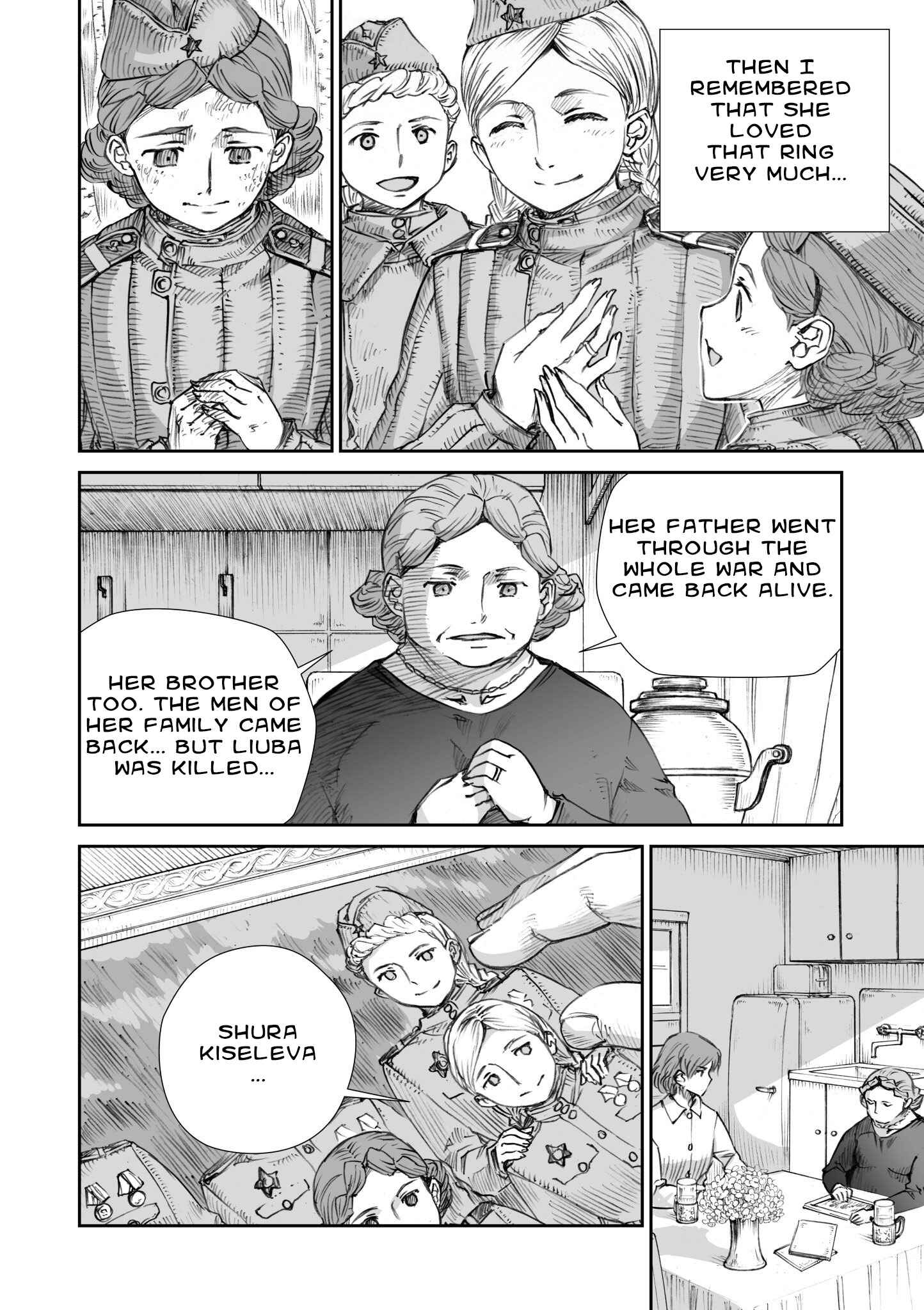 Page 8 Chapter 11.3 Sensou wa Onna no Kao wo Shiteinai