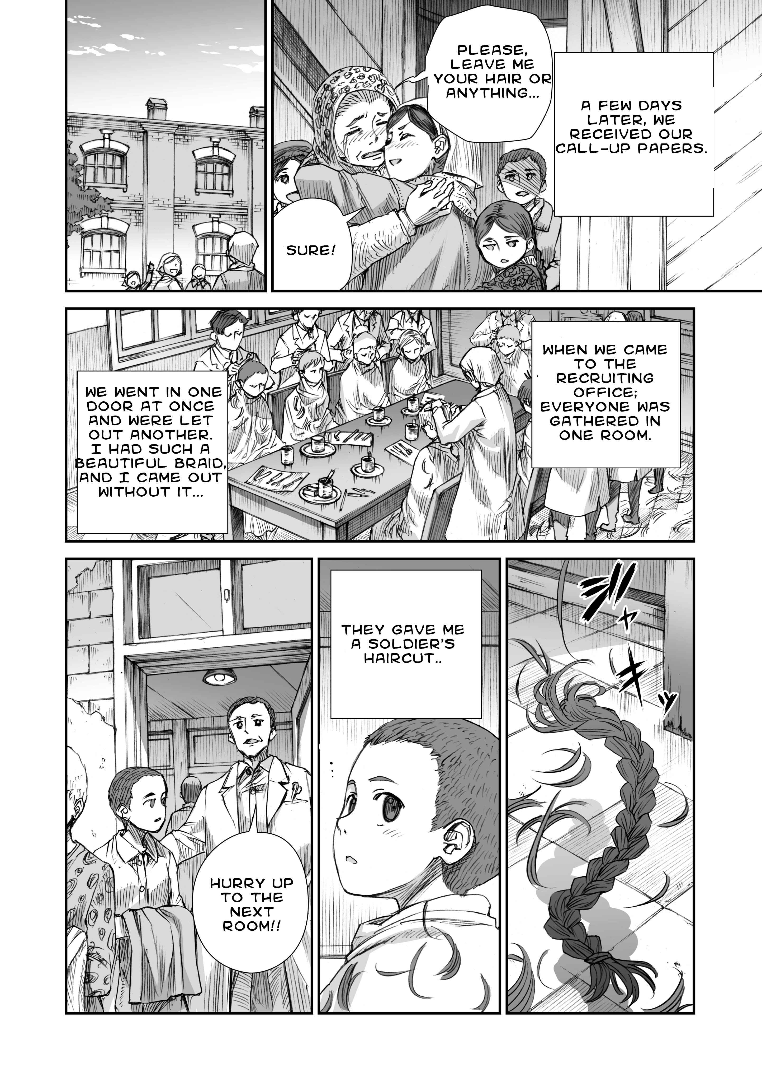 Page 14 Chapter 9 Sensou wa Onna no Kao wo Shiteinai