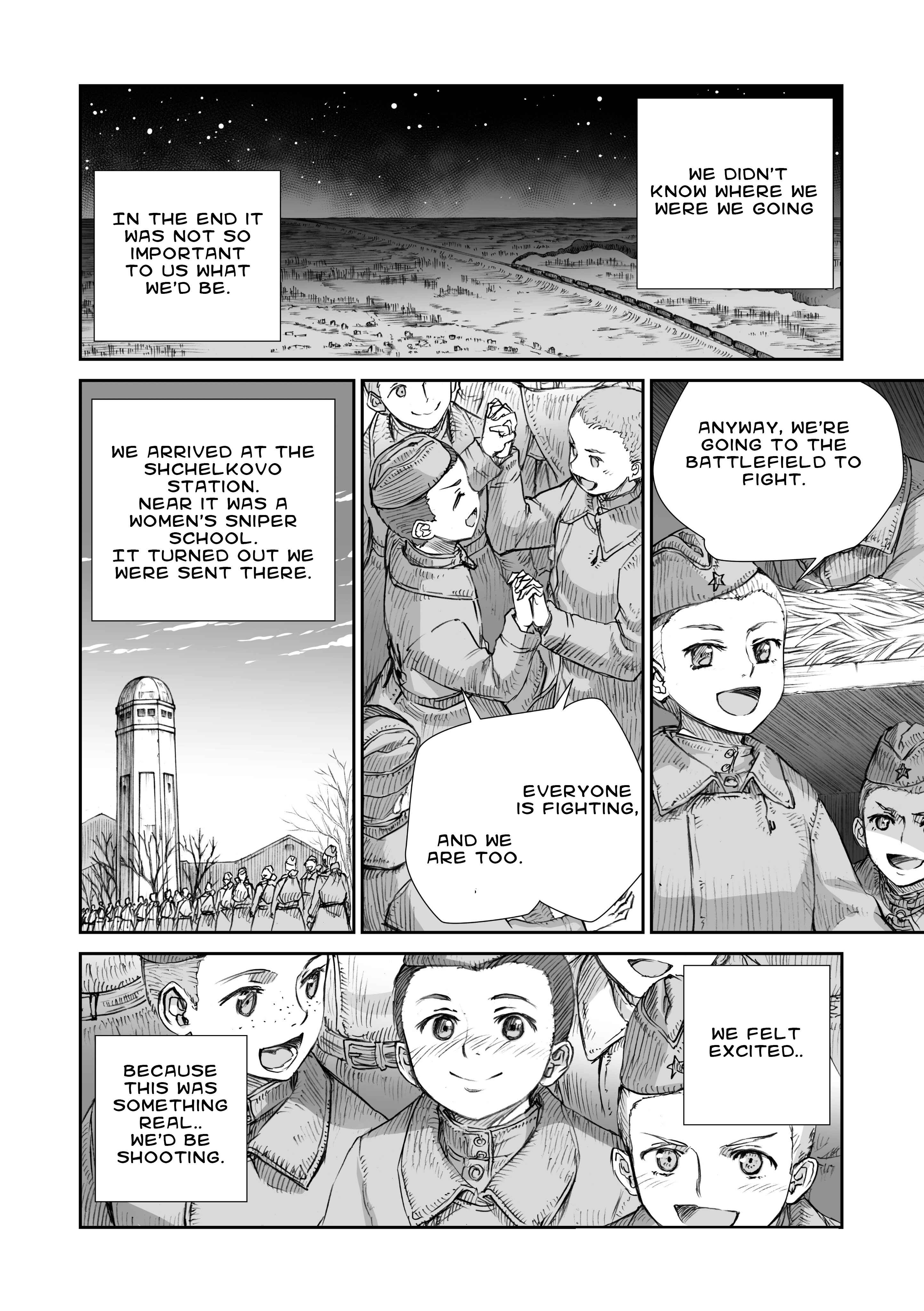 Page 16 Chapter 9 Sensou wa Onna no Kao wo Shiteinai