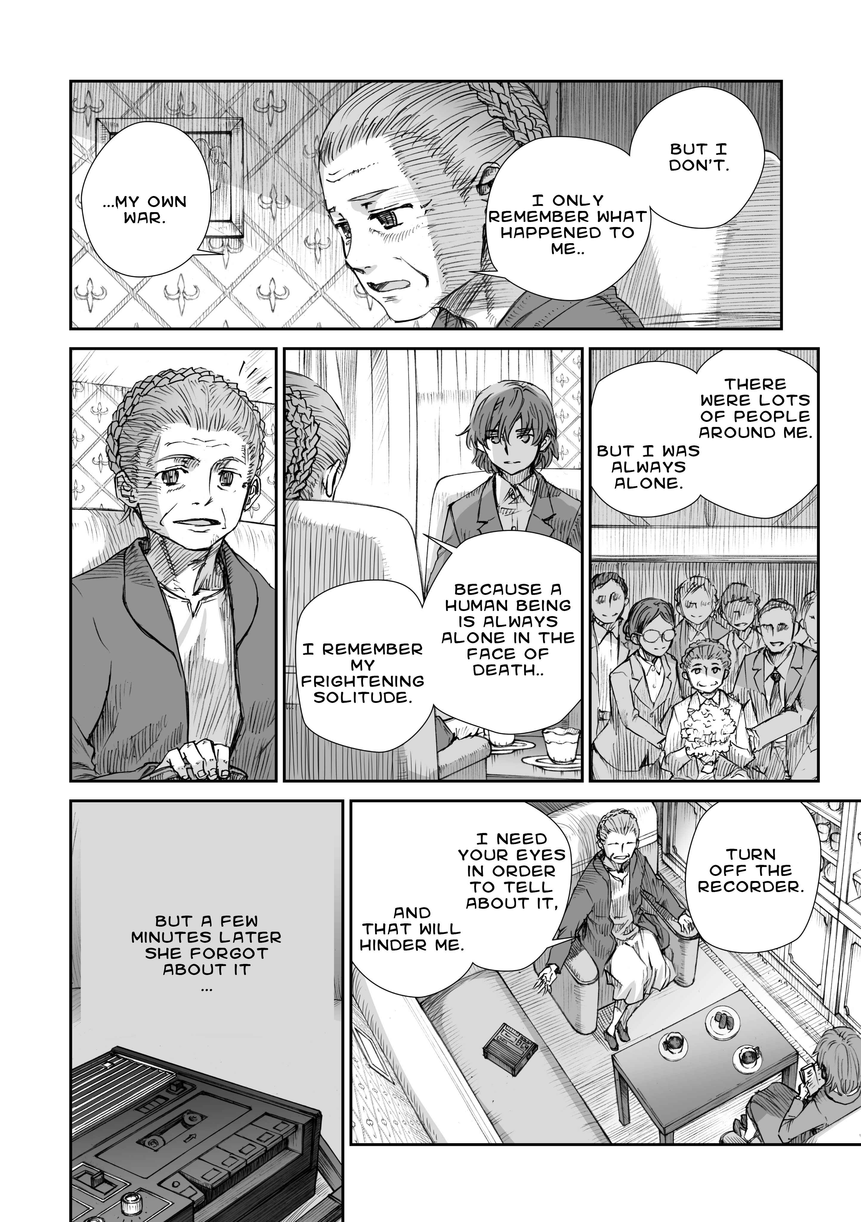 Page 4 Chapter 9 Sensou wa Onna no Kao wo Shiteinai