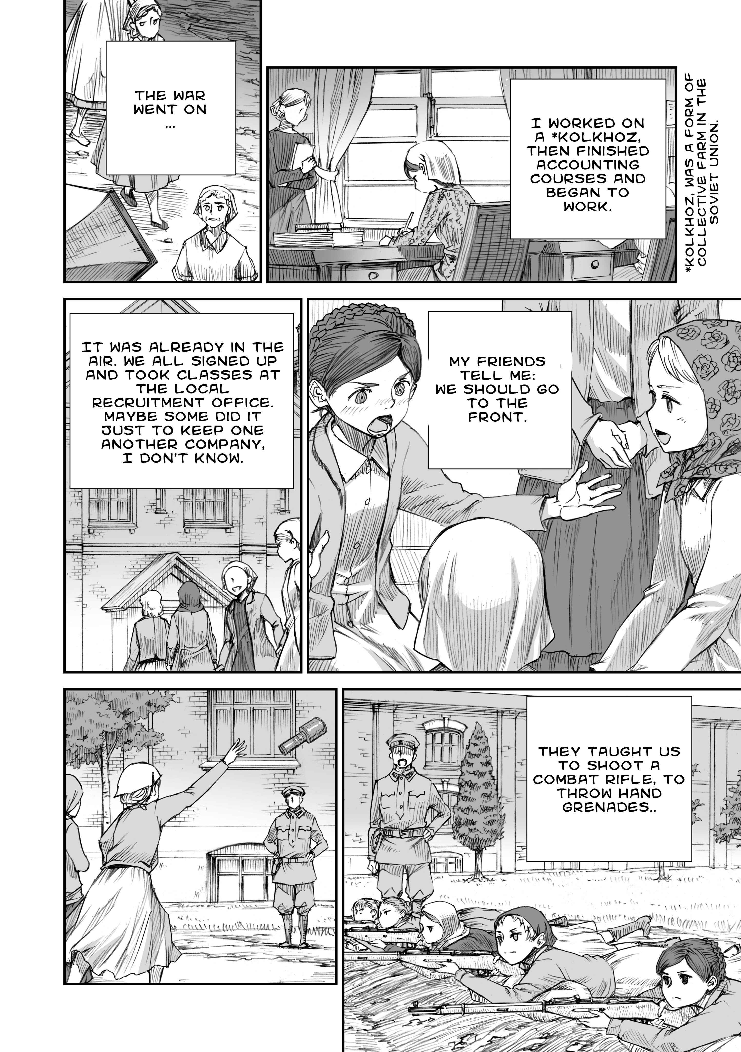 Page 6 Chapter 9 Sensou wa Onna no Kao wo Shiteinai