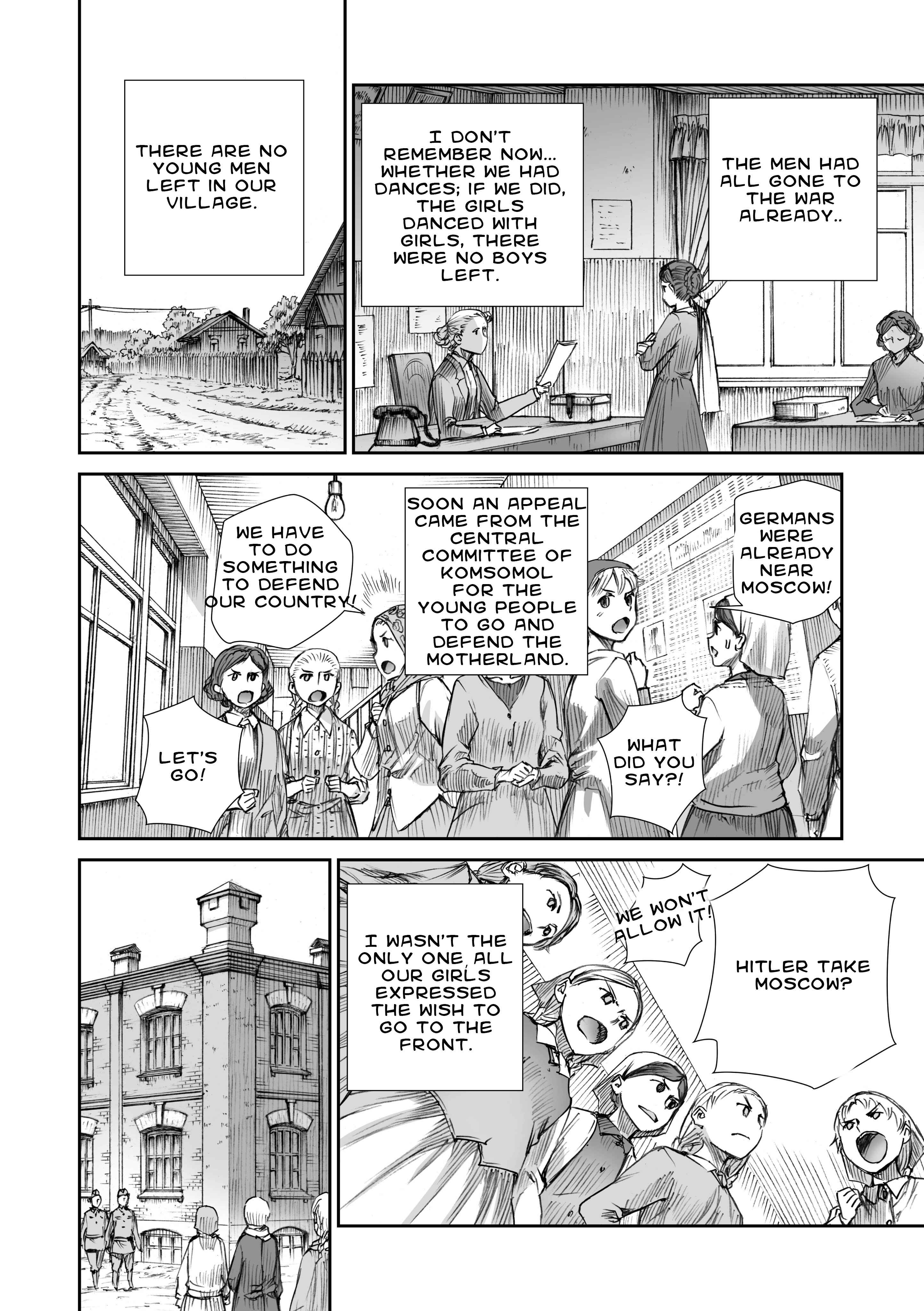 Page 8 Chapter 9 Sensou wa Onna no Kao wo Shiteinai