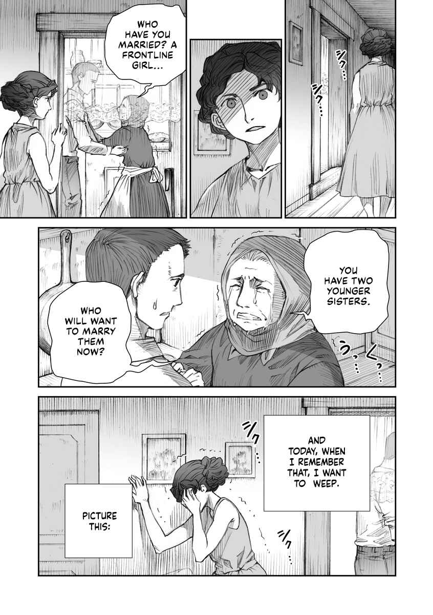 Page 5 Chapter 16.4 Sensou wa Onna no Kao wo Shiteinai