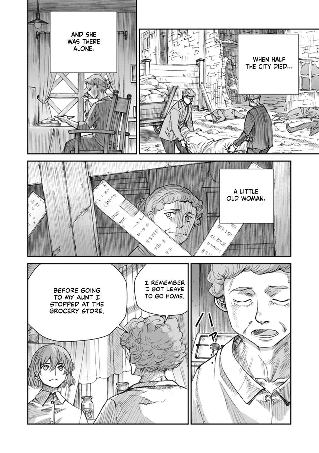 Page 10 Chapter 22 Sensou wa Onna no Kao wo Shiteinai