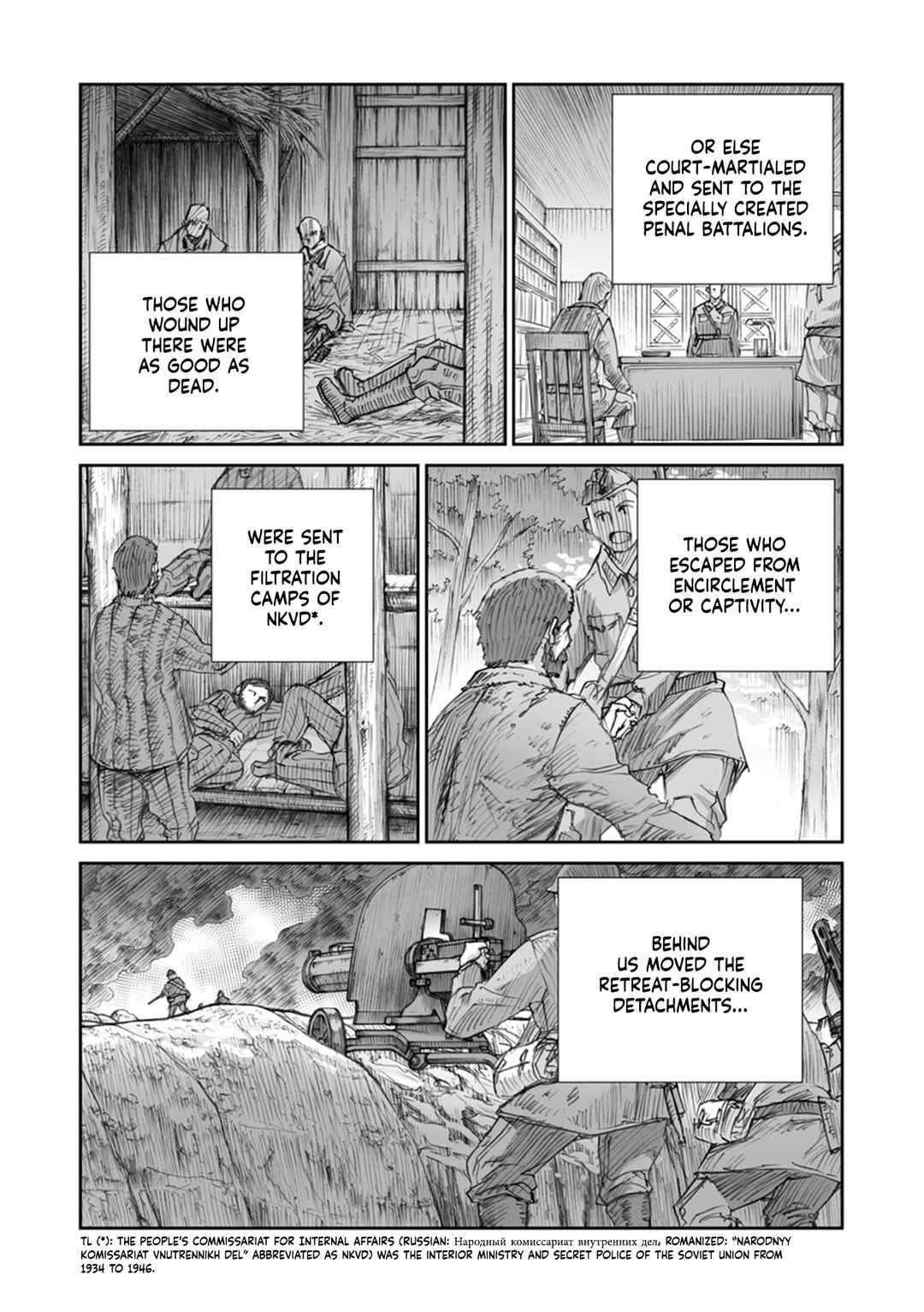 Page 16 Chapter 22 Sensou wa Onna no Kao wo Shiteinai