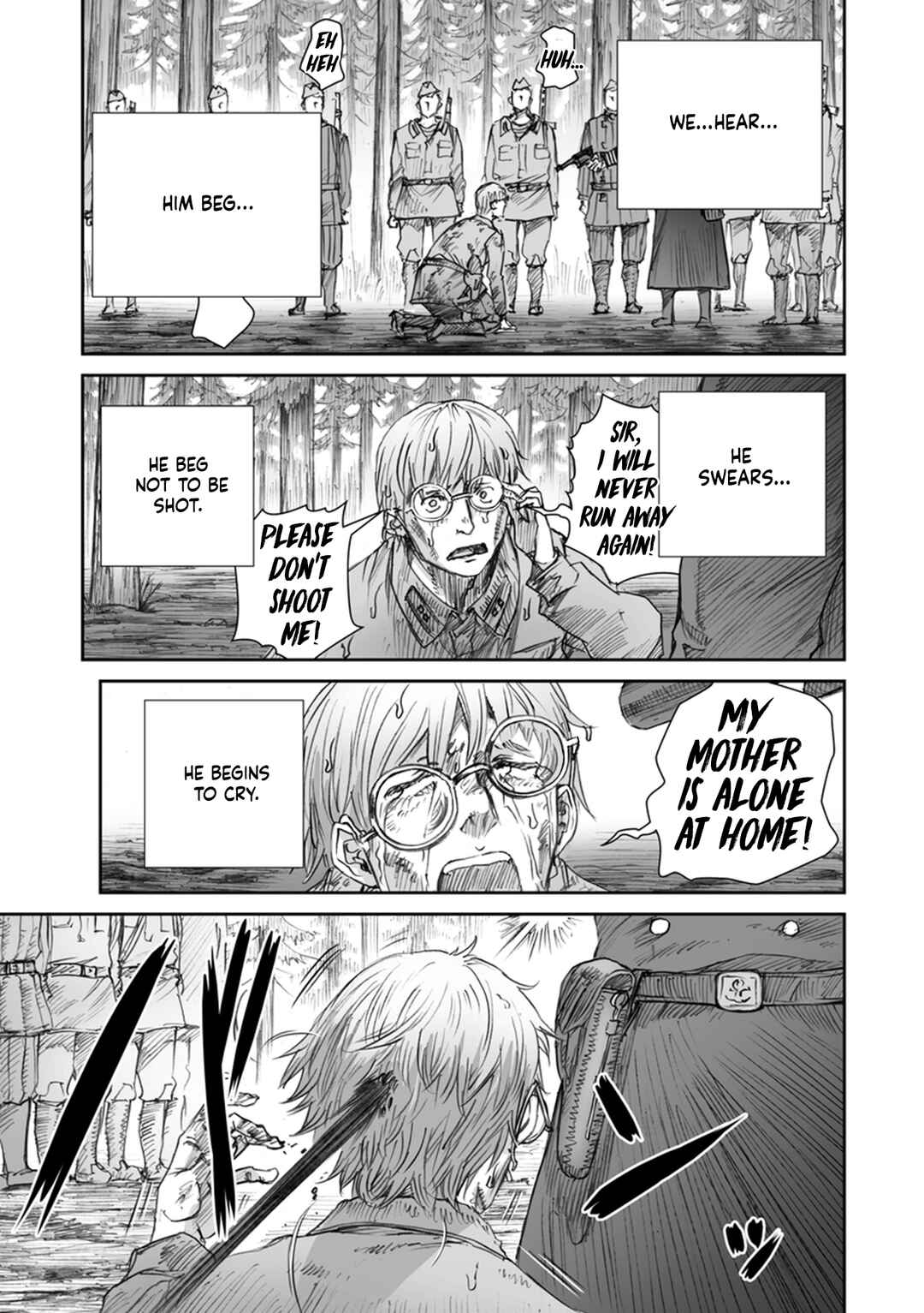 Page 19 Chapter 22 Sensou wa Onna no Kao wo Shiteinai