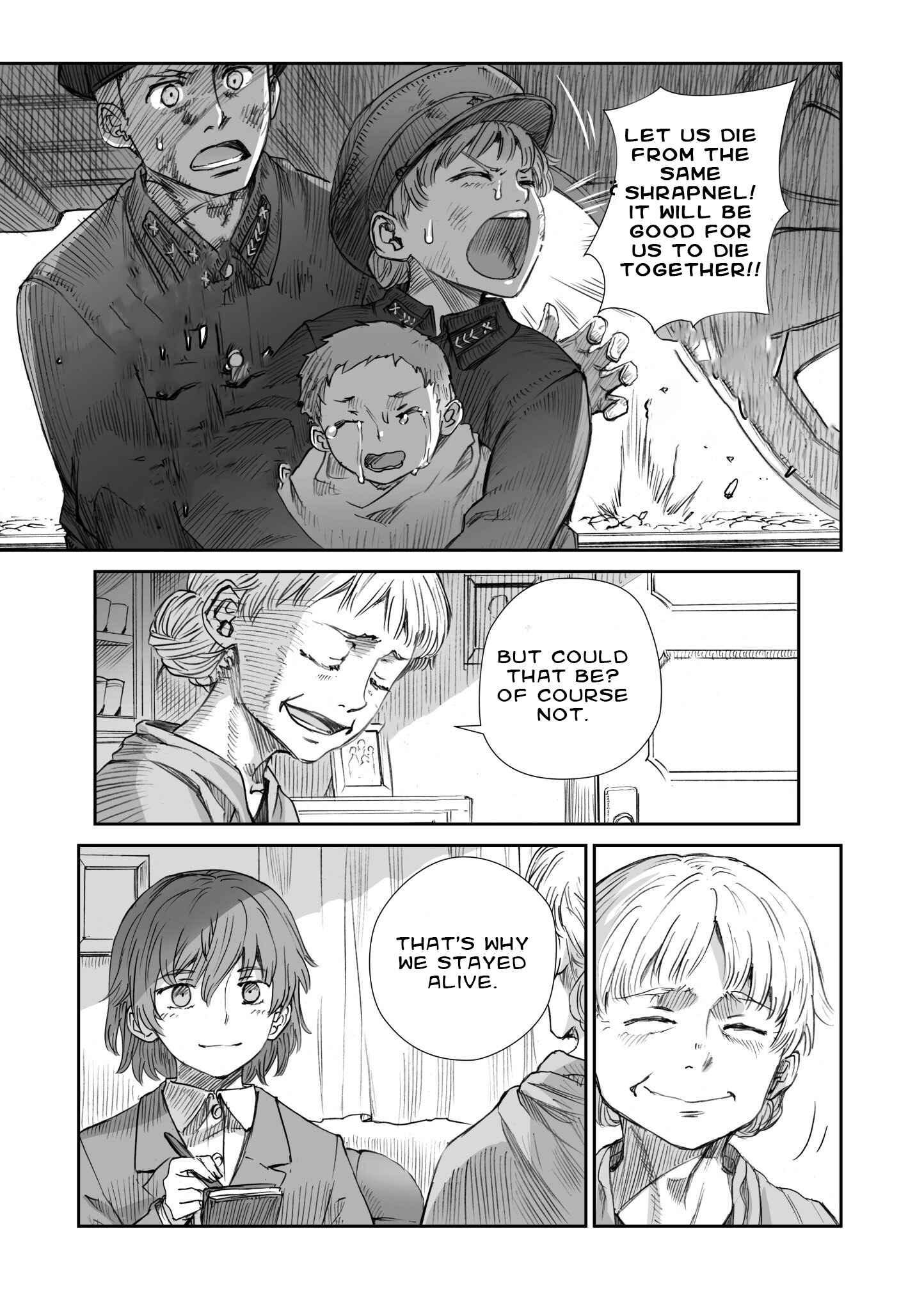 Page 21 Chapter 7 Sensou wa Onna no Kao wo Shiteinai