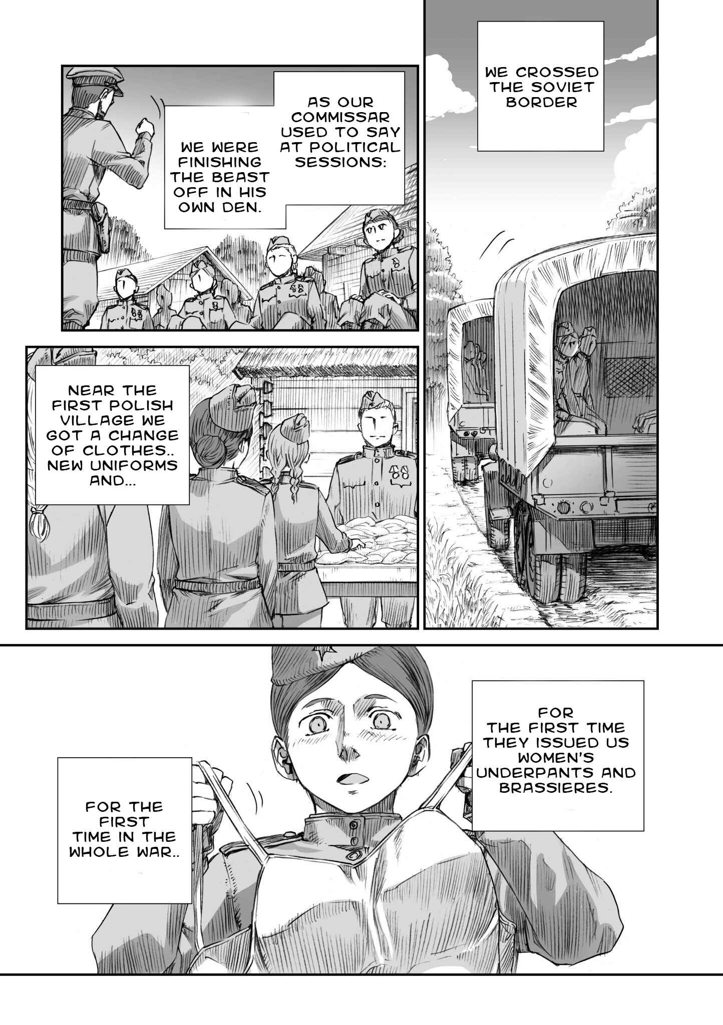 Page 29 Chapter 7 Sensou wa Onna no Kao wo Shiteinai