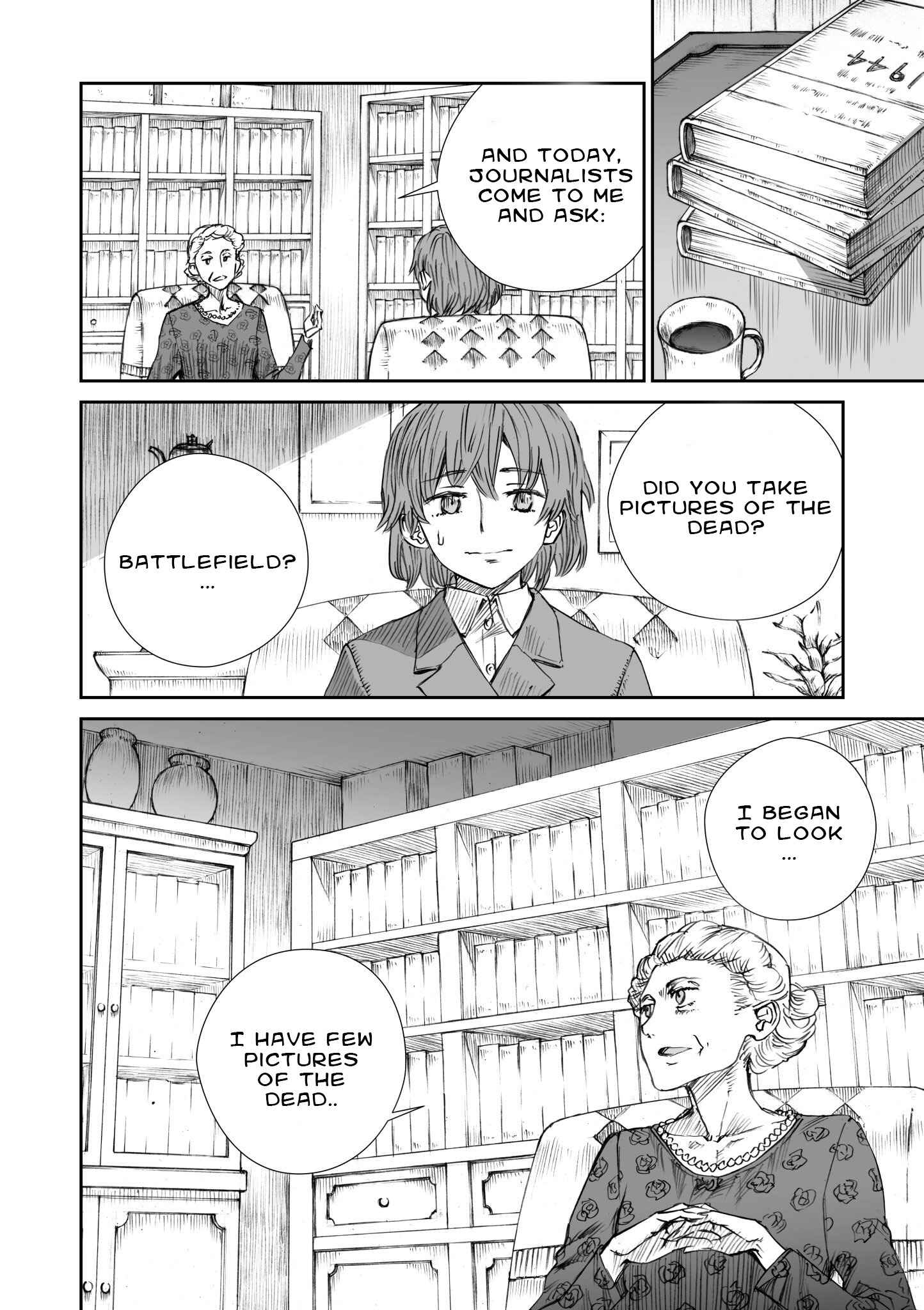 Page 4 Chapter 7 Sensou wa Onna no Kao wo Shiteinai