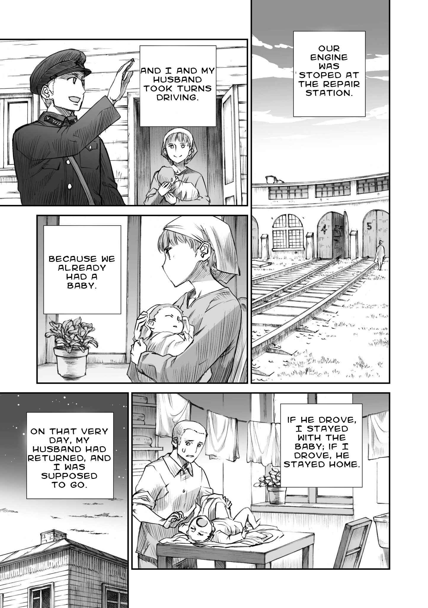 Page 9 Chapter 7 Sensou wa Onna no Kao wo Shiteinai