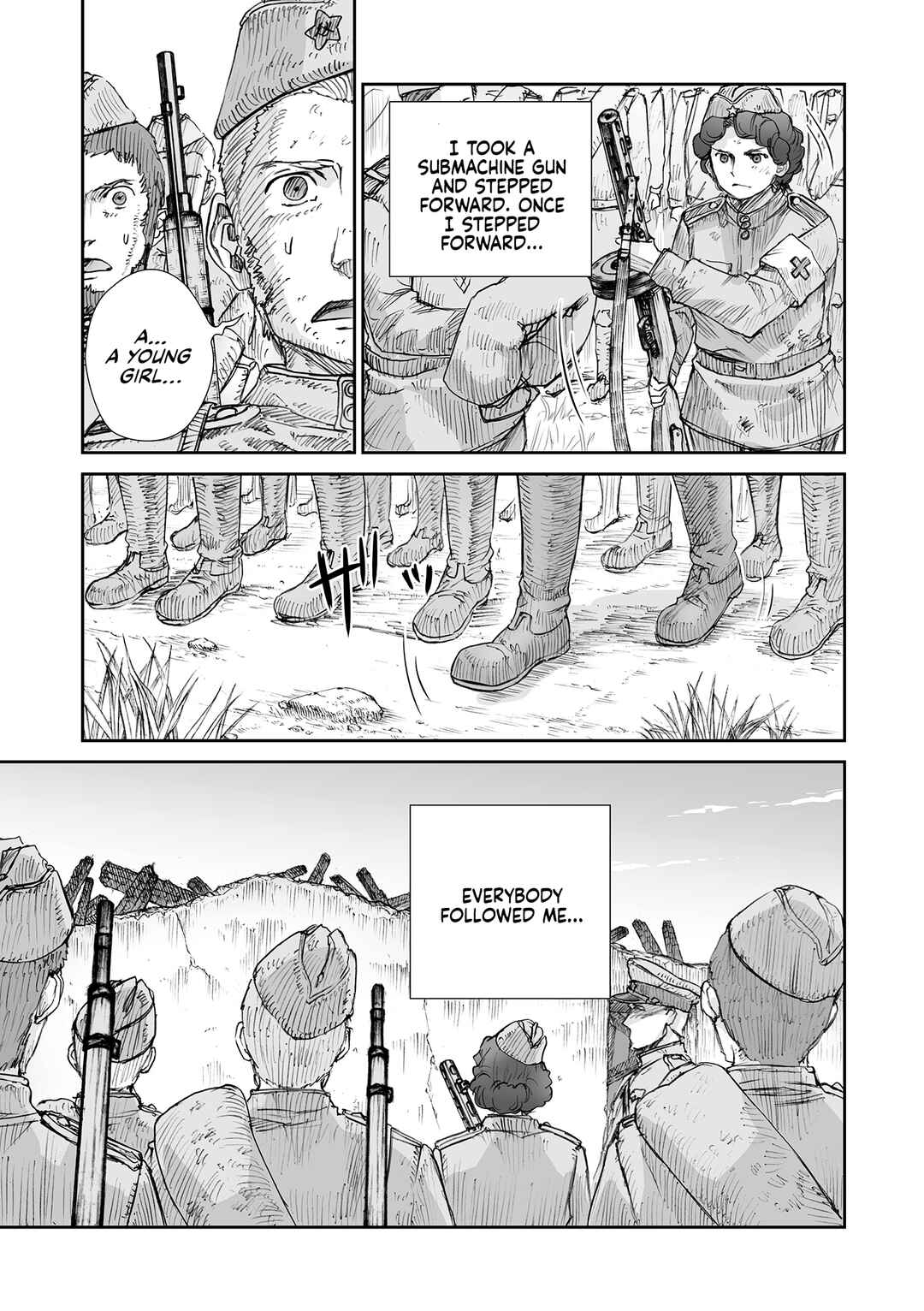 Page 5 Chapter 32.9 Sensou wa Onna no Kao wo Shiteinai