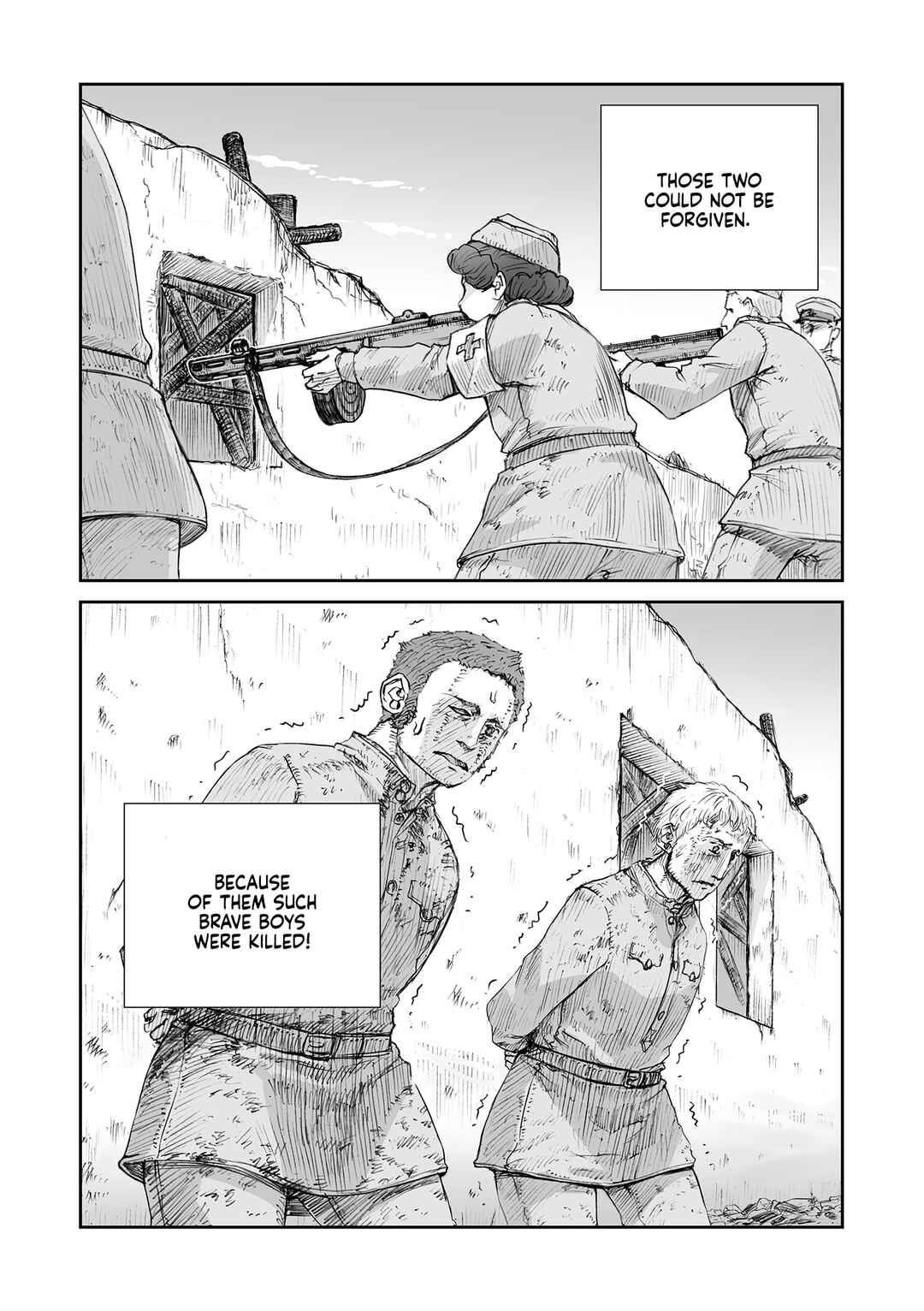 Page 6 Chapter 32.9 Sensou wa Onna no Kao wo Shiteinai