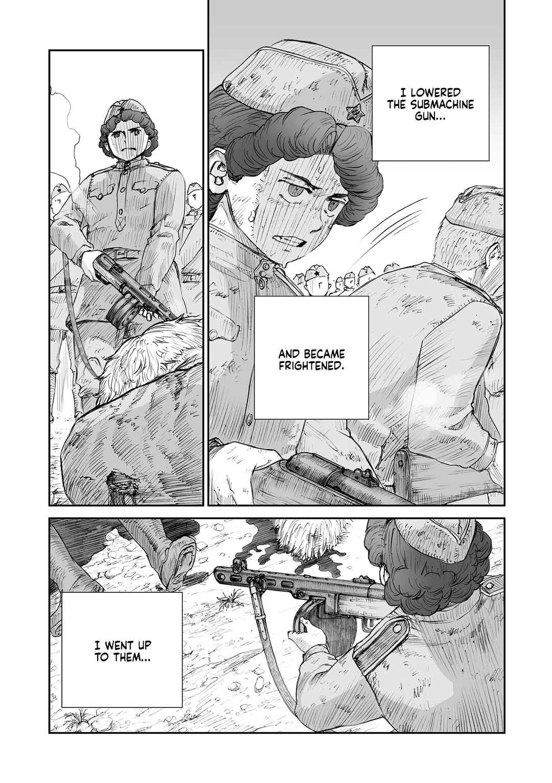 Page 9 Chapter 32.9 Sensou wa Onna no Kao wo Shiteinai