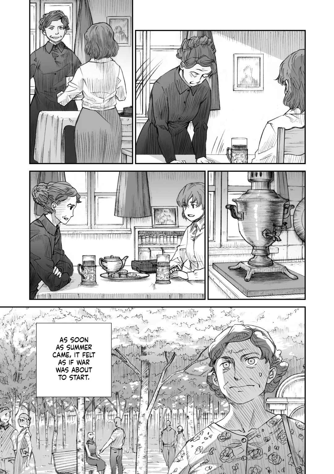 Page 13 Chapter 16.3 Sensou wa Onna no Kao wo Shiteinai
