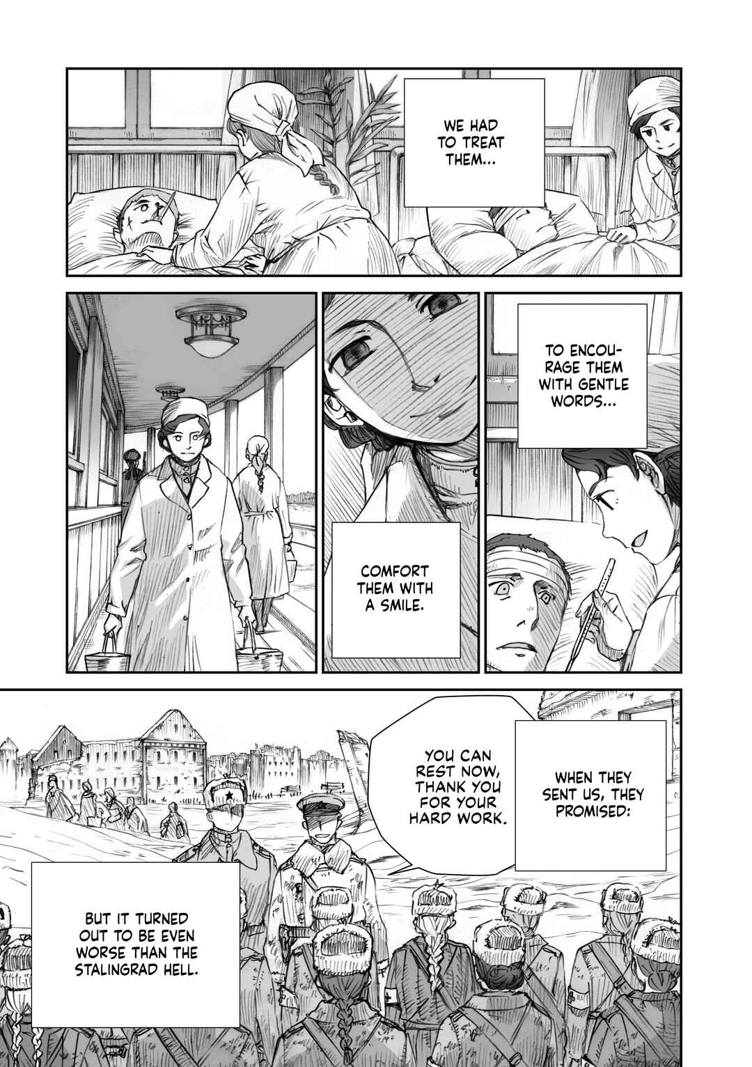 Page 7 Chapter 16.3 Sensou wa Onna no Kao wo Shiteinai