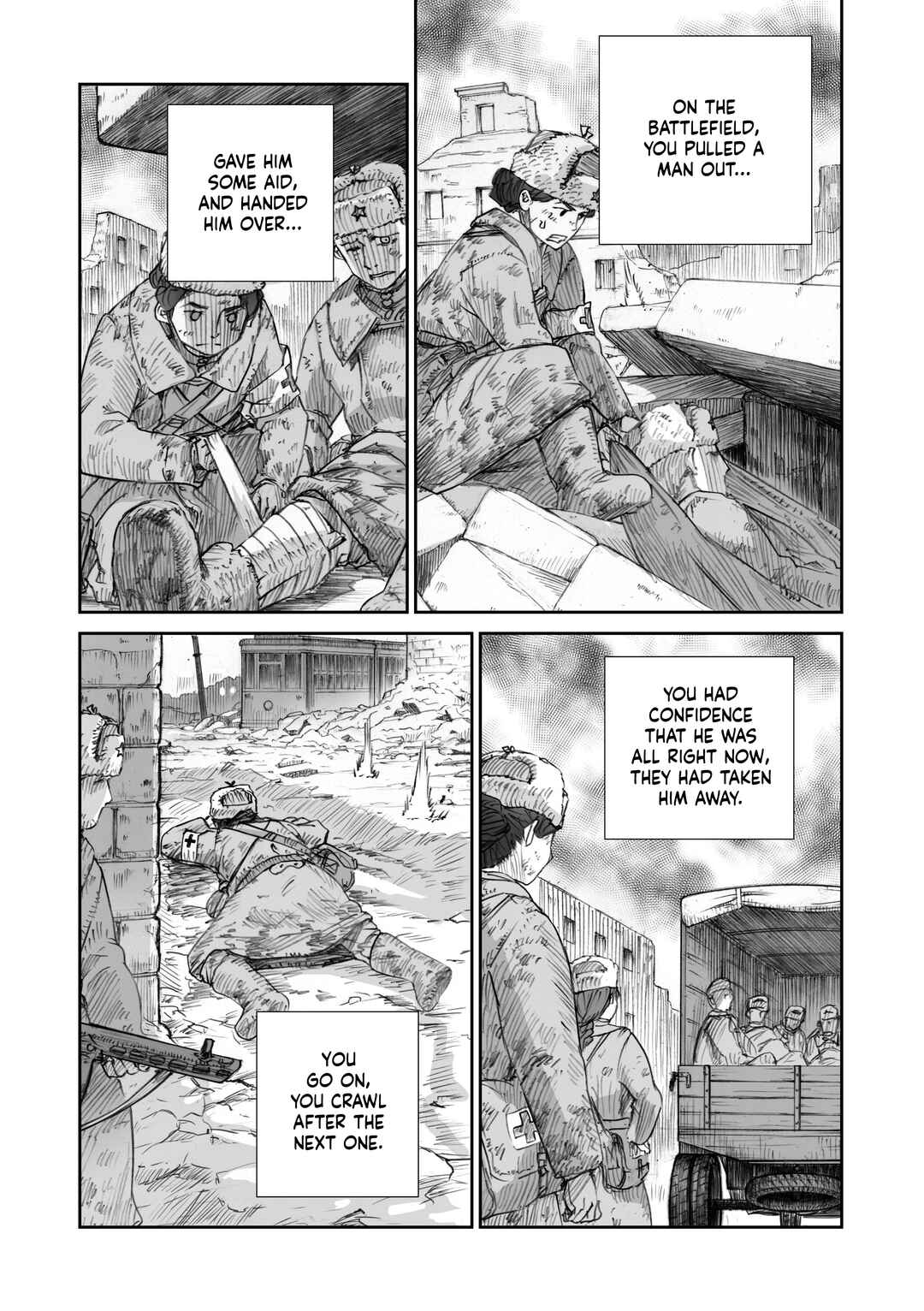 Page 8 Chapter 16.3 Sensou wa Onna no Kao wo Shiteinai