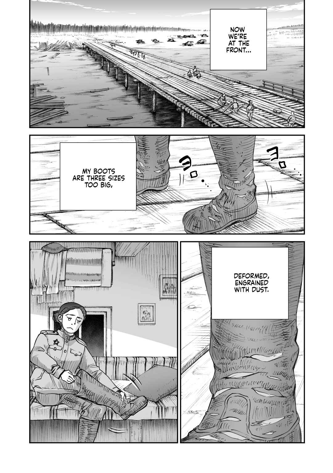 Page 11 Chapter 26.4 Sensou wa Onna no Kao wo Shiteinai