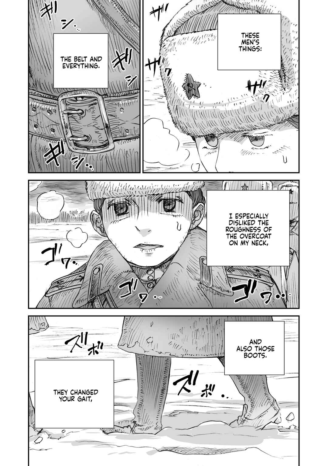 Page 14 Chapter 26.4 Sensou wa Onna no Kao wo Shiteinai