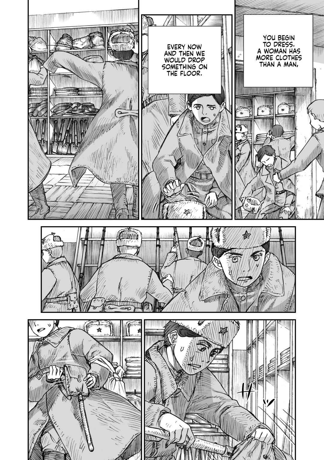 Page 8 Chapter 26.4 Sensou wa Onna no Kao wo Shiteinai