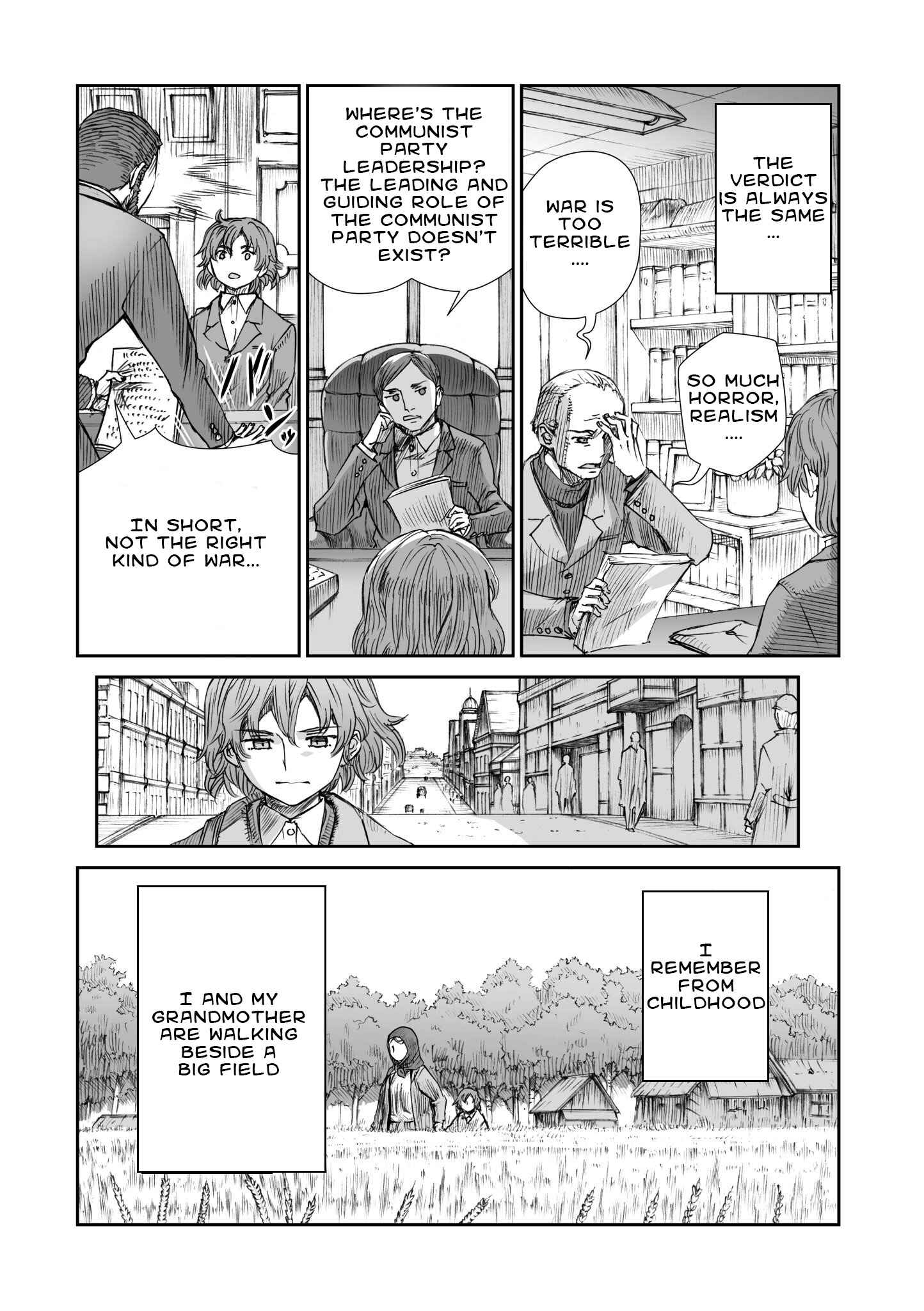 Page 5 Chapter 8 Sensou wa Onna no Kao wo Shiteinai