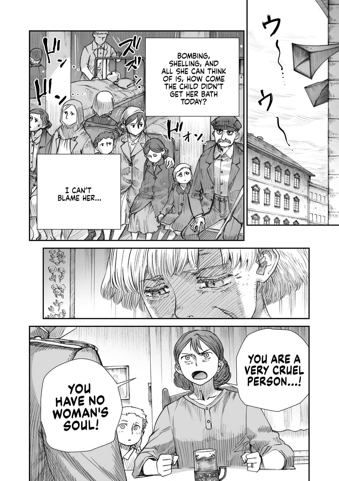 Page 12 Chapter 30 Sensou wa Onna no Kao wo Shiteinai