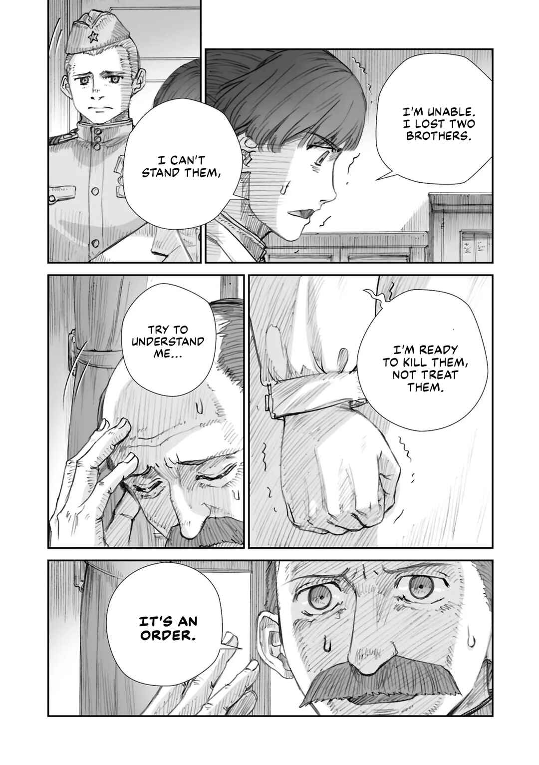 Page 5 Chapter 27.2 Sensou wa Onna no Kao wo Shiteinai