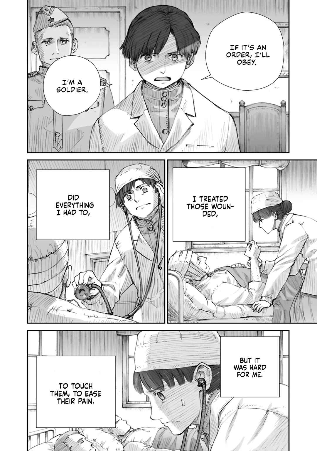 Page 6 Chapter 27.2 Sensou wa Onna no Kao wo Shiteinai
