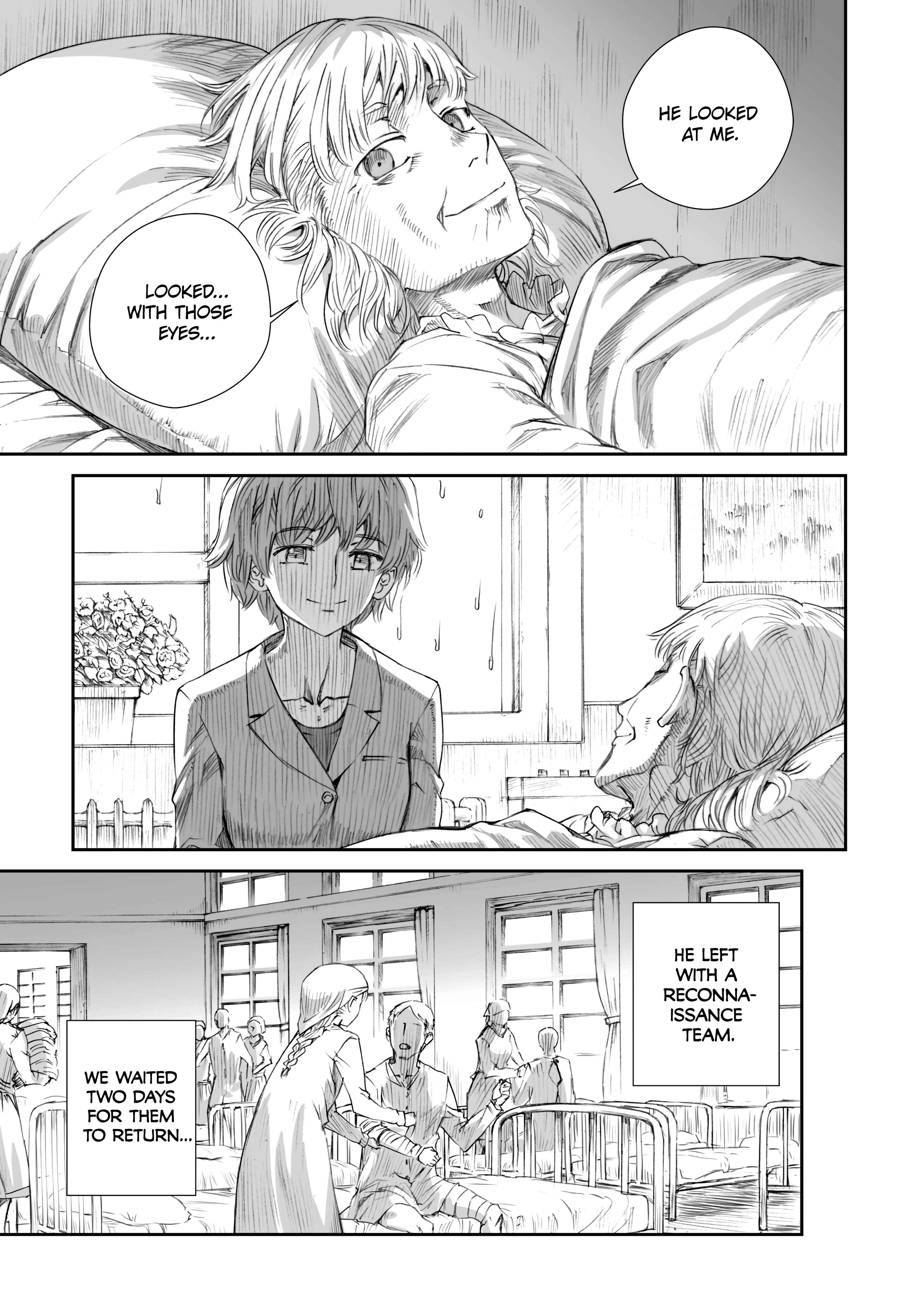 Page 13 Chapter 2 Sensou wa Onna no Kao wo Shiteinai