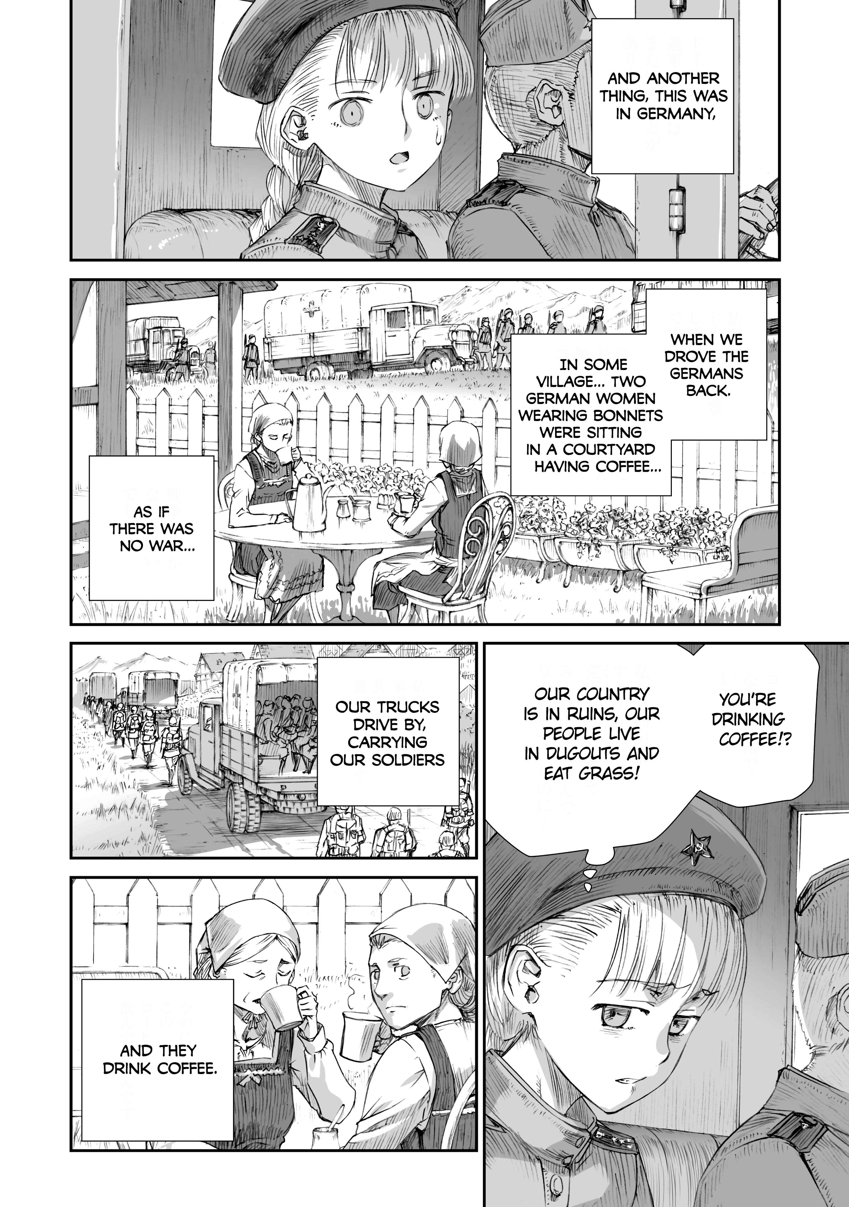 Page 6 Chapter 2 Sensou wa Onna no Kao wo Shiteinai