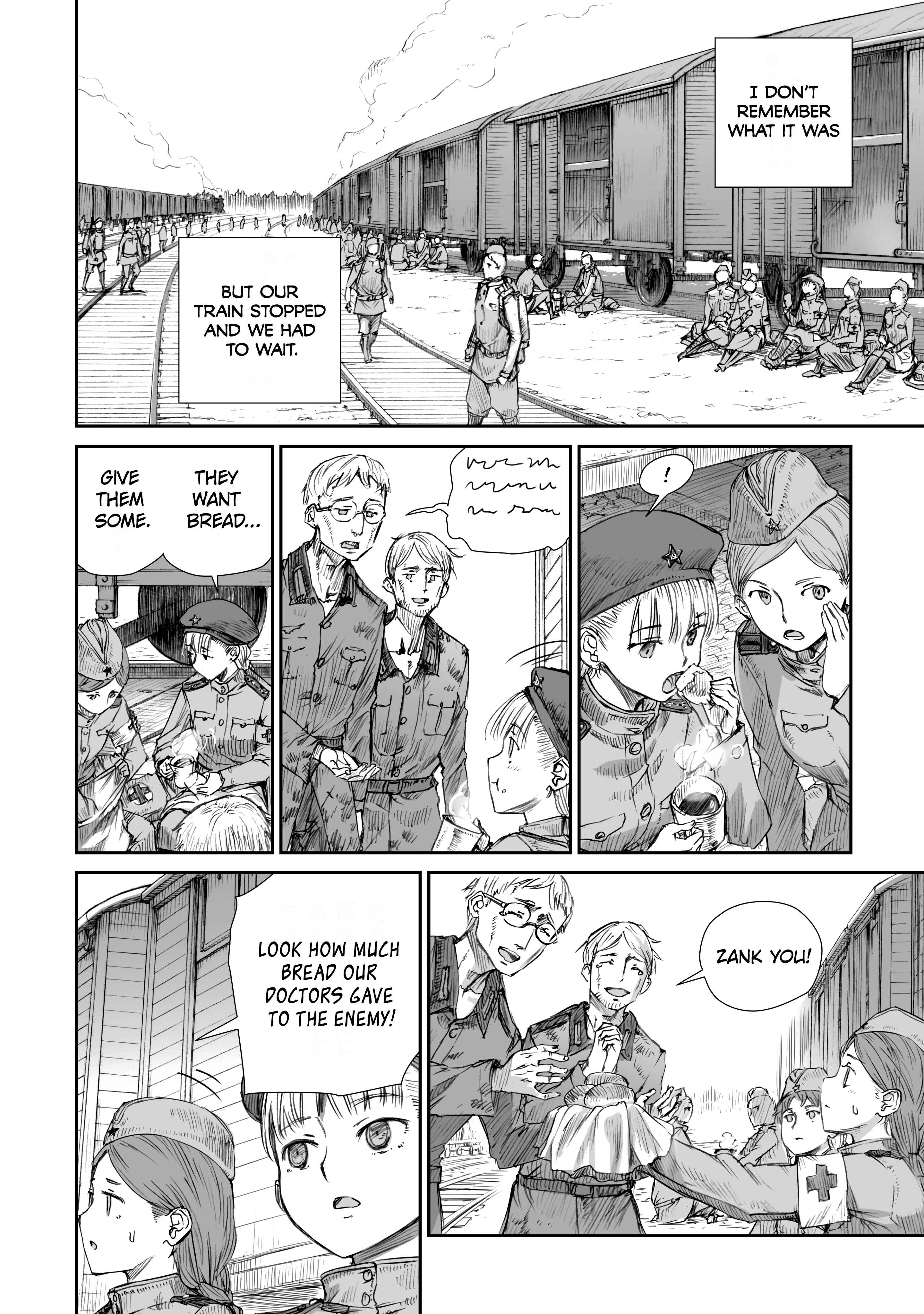 Page 8 Chapter 2 Sensou wa Onna no Kao wo Shiteinai