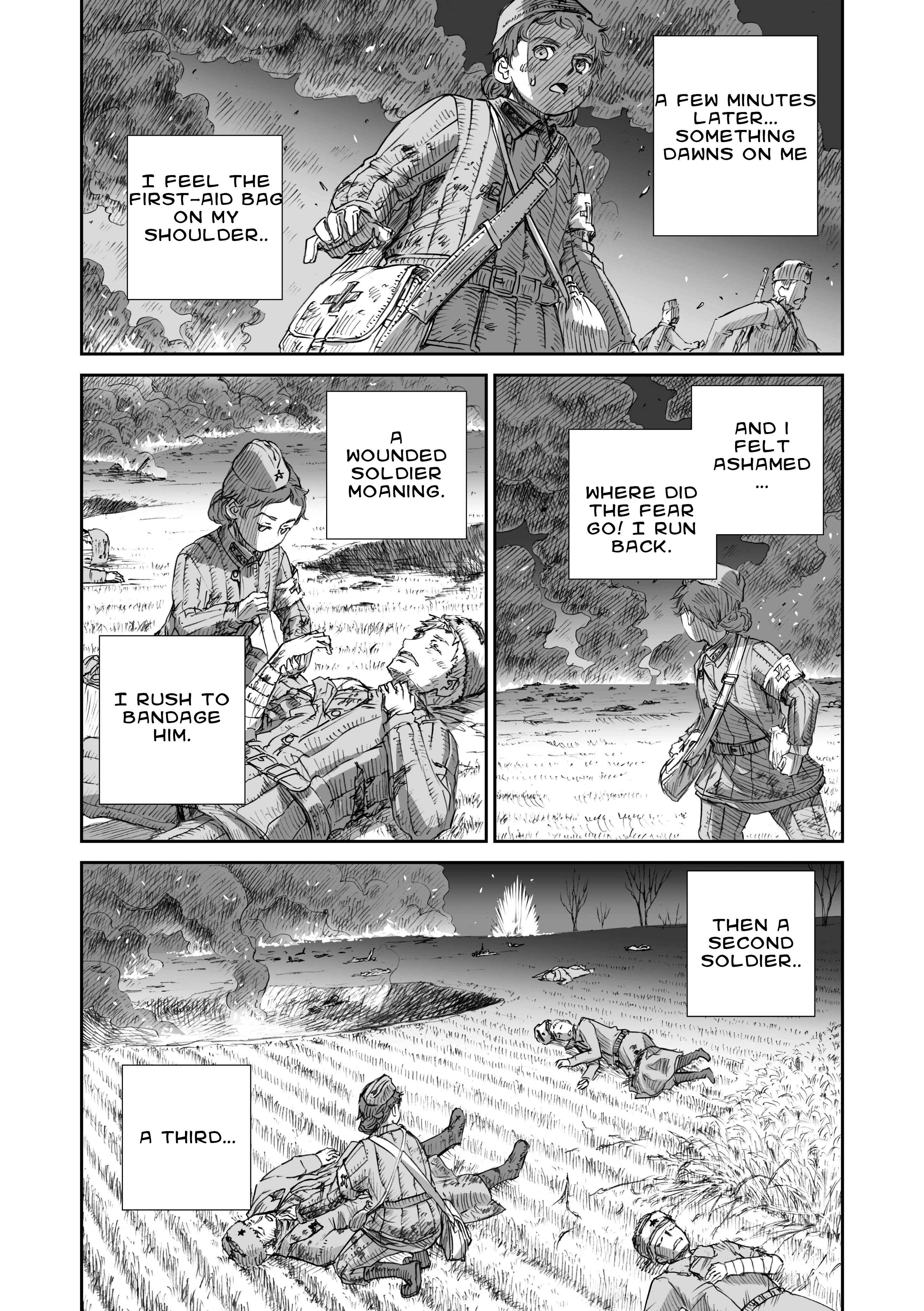 Page 12 Chapter 4 Sensou wa Onna no Kao wo Shiteinai