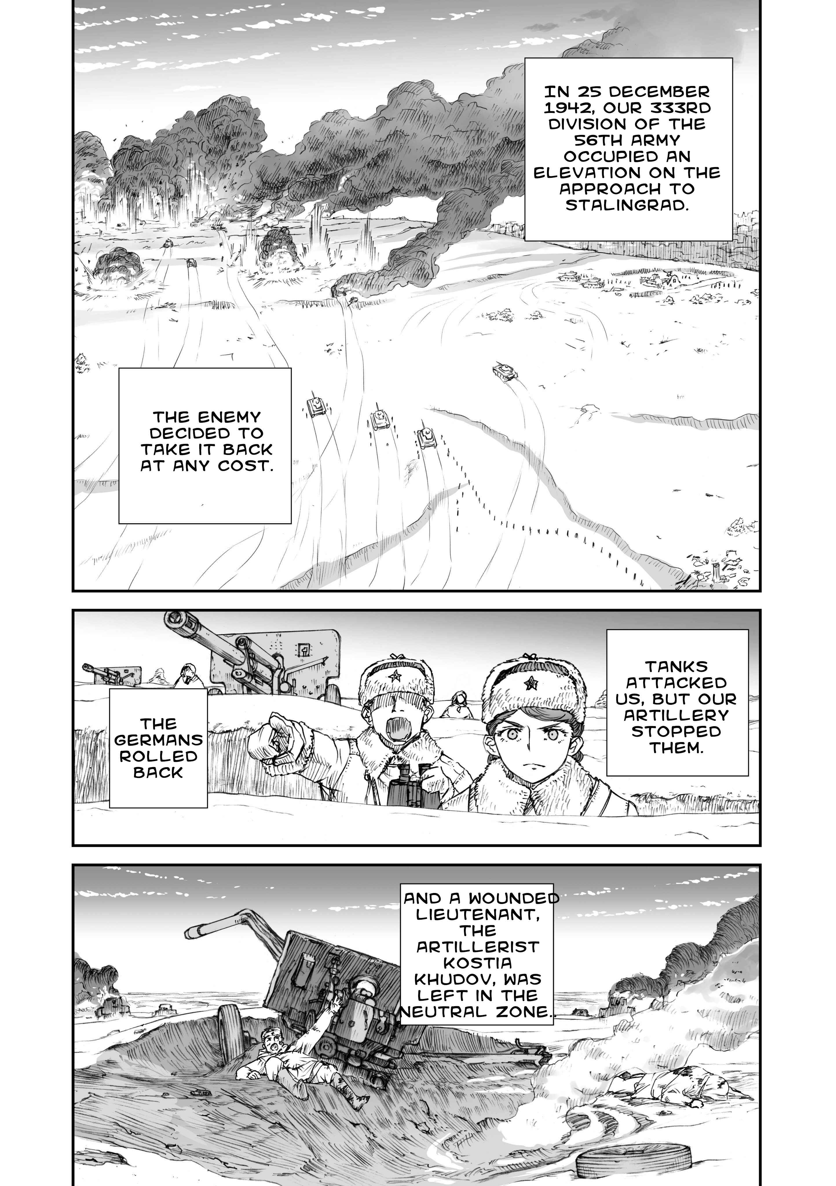 Page 4 Chapter 4 Sensou wa Onna no Kao wo Shiteinai