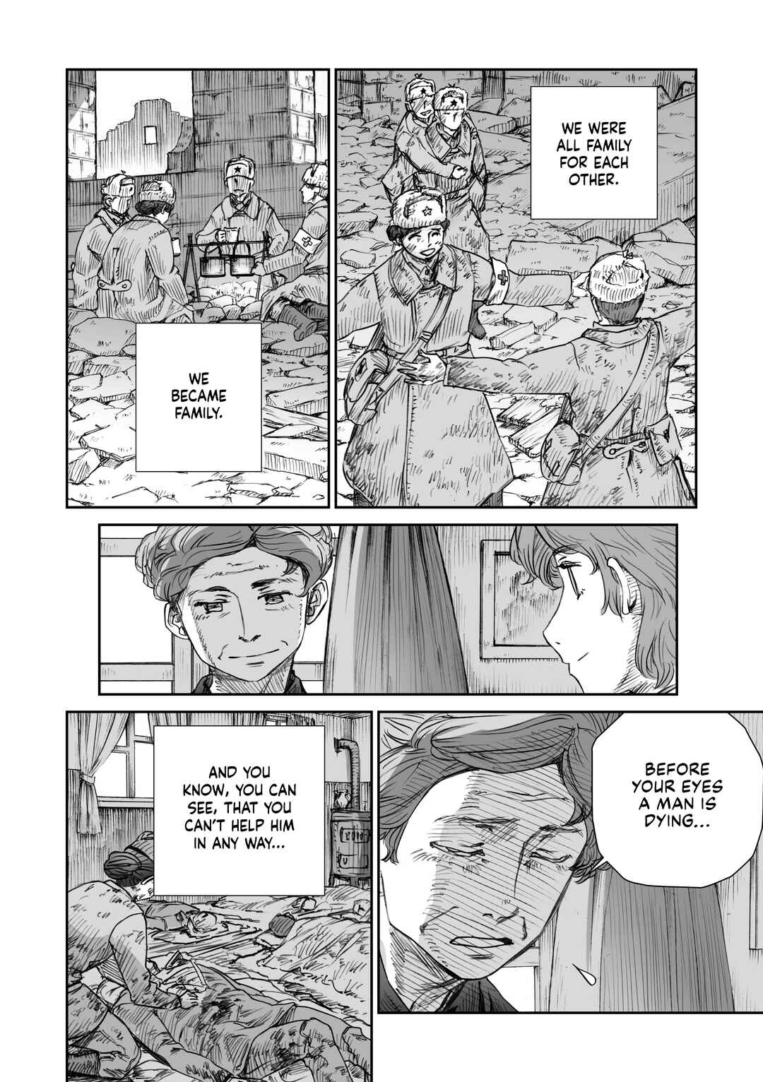 Page 13 Chapter 16.2 Sensou wa Onna no Kao wo Shiteinai