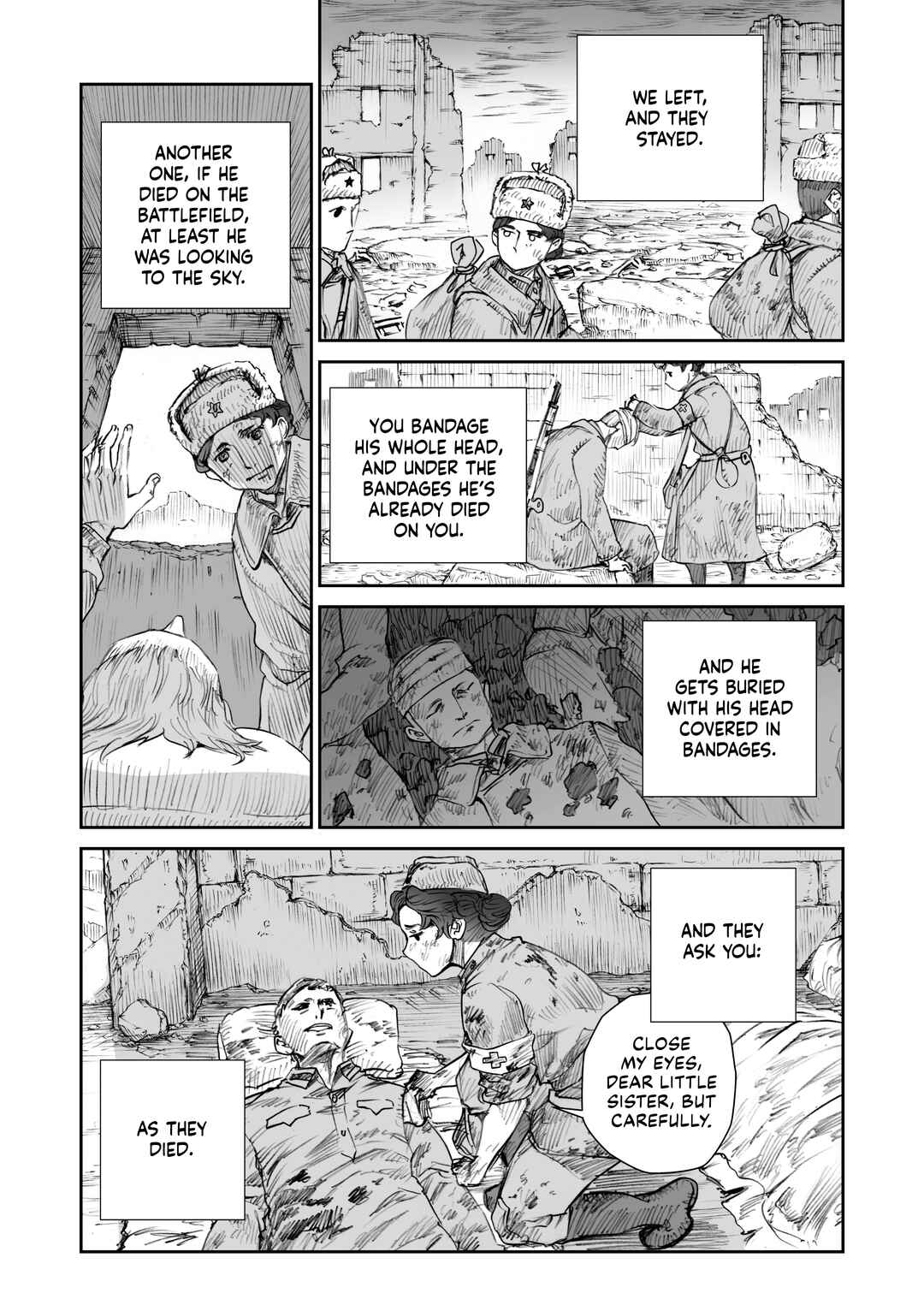 Page 16 Chapter 16.2 Sensou wa Onna no Kao wo Shiteinai