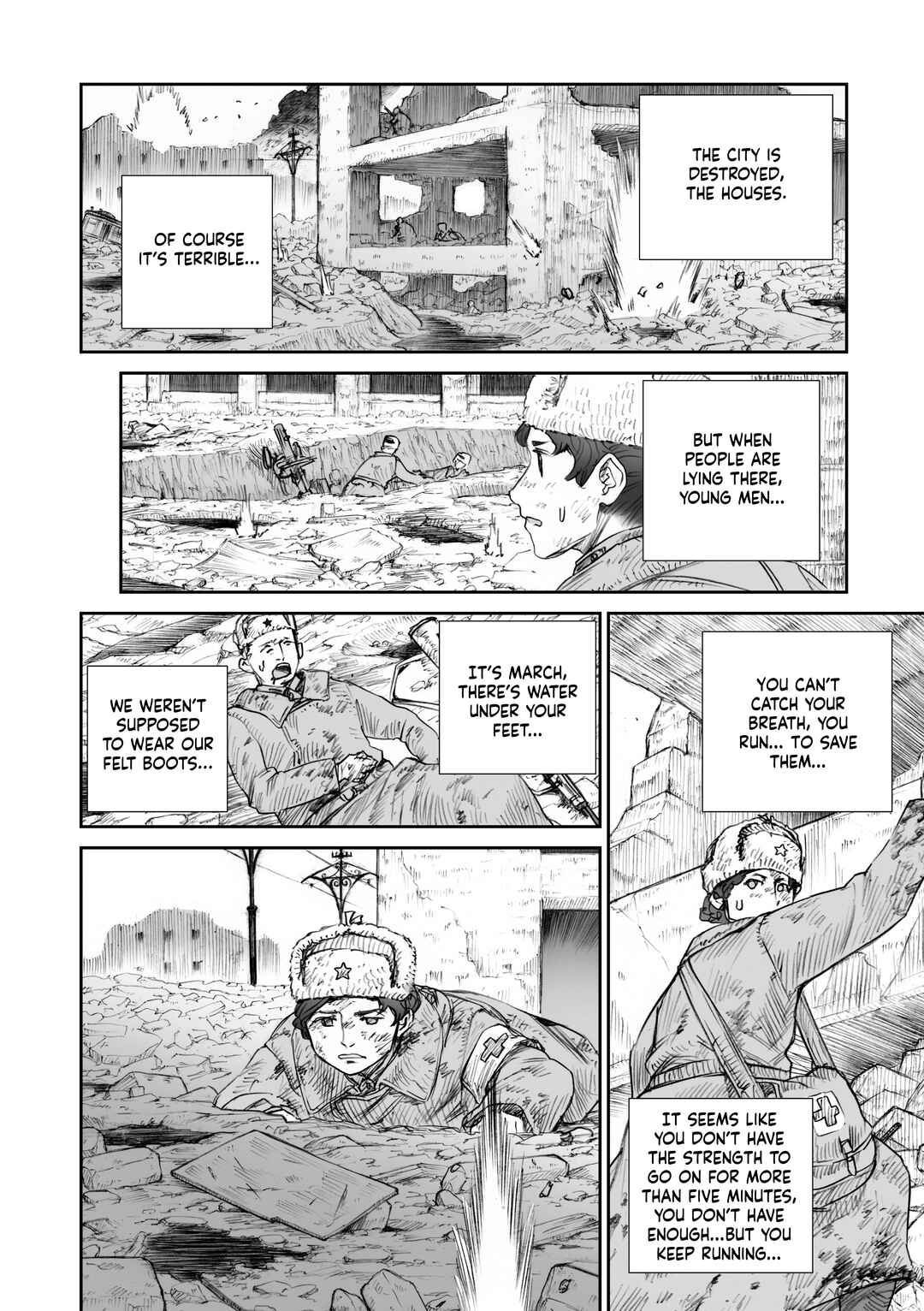 Page 17 Chapter 16.2 Sensou wa Onna no Kao wo Shiteinai