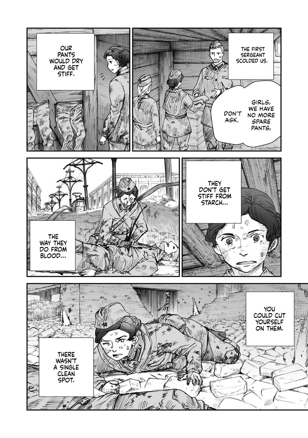 Page 5 Chapter 16.2 Sensou wa Onna no Kao wo Shiteinai