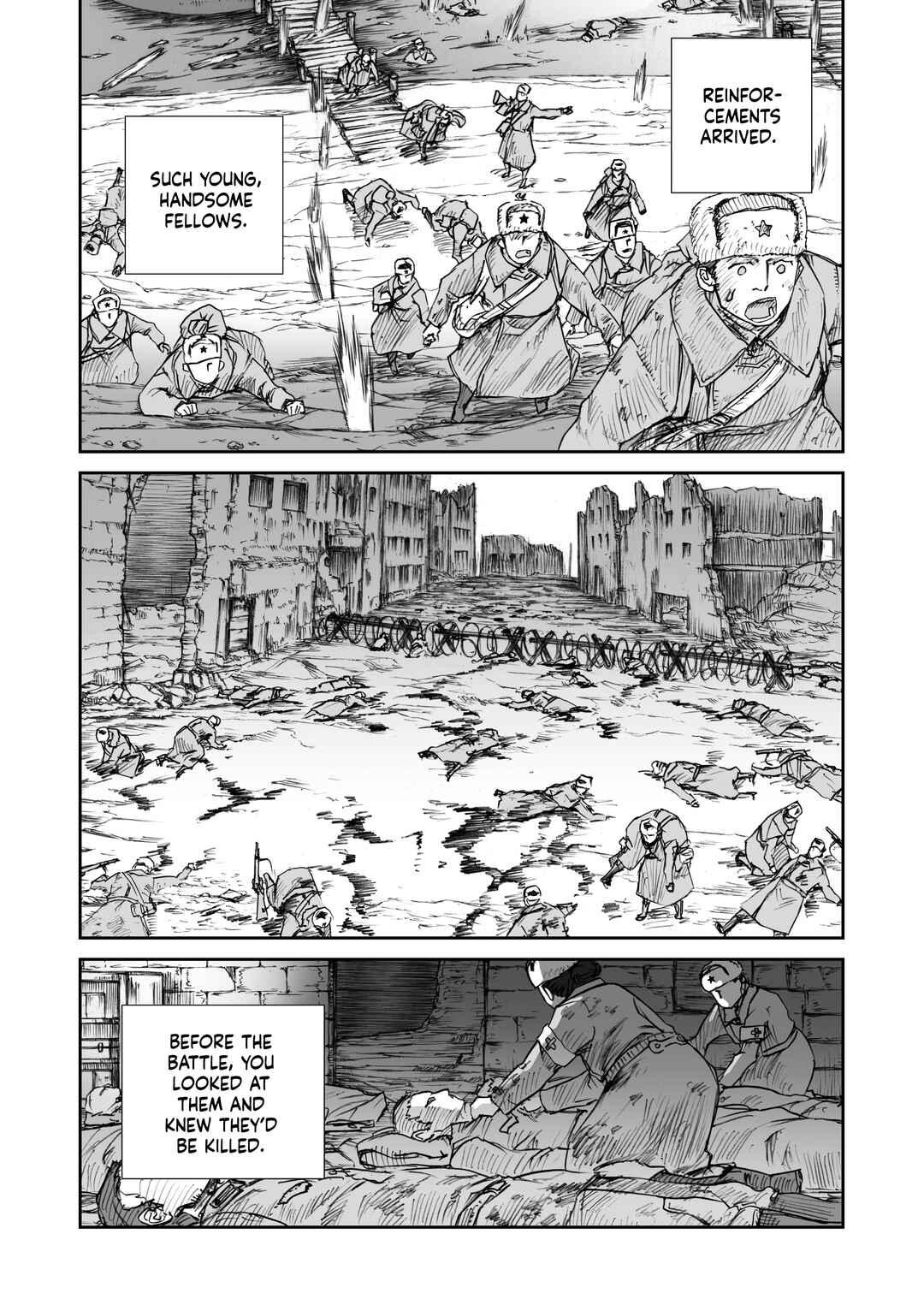 Page 9 Chapter 16.2 Sensou wa Onna no Kao wo Shiteinai