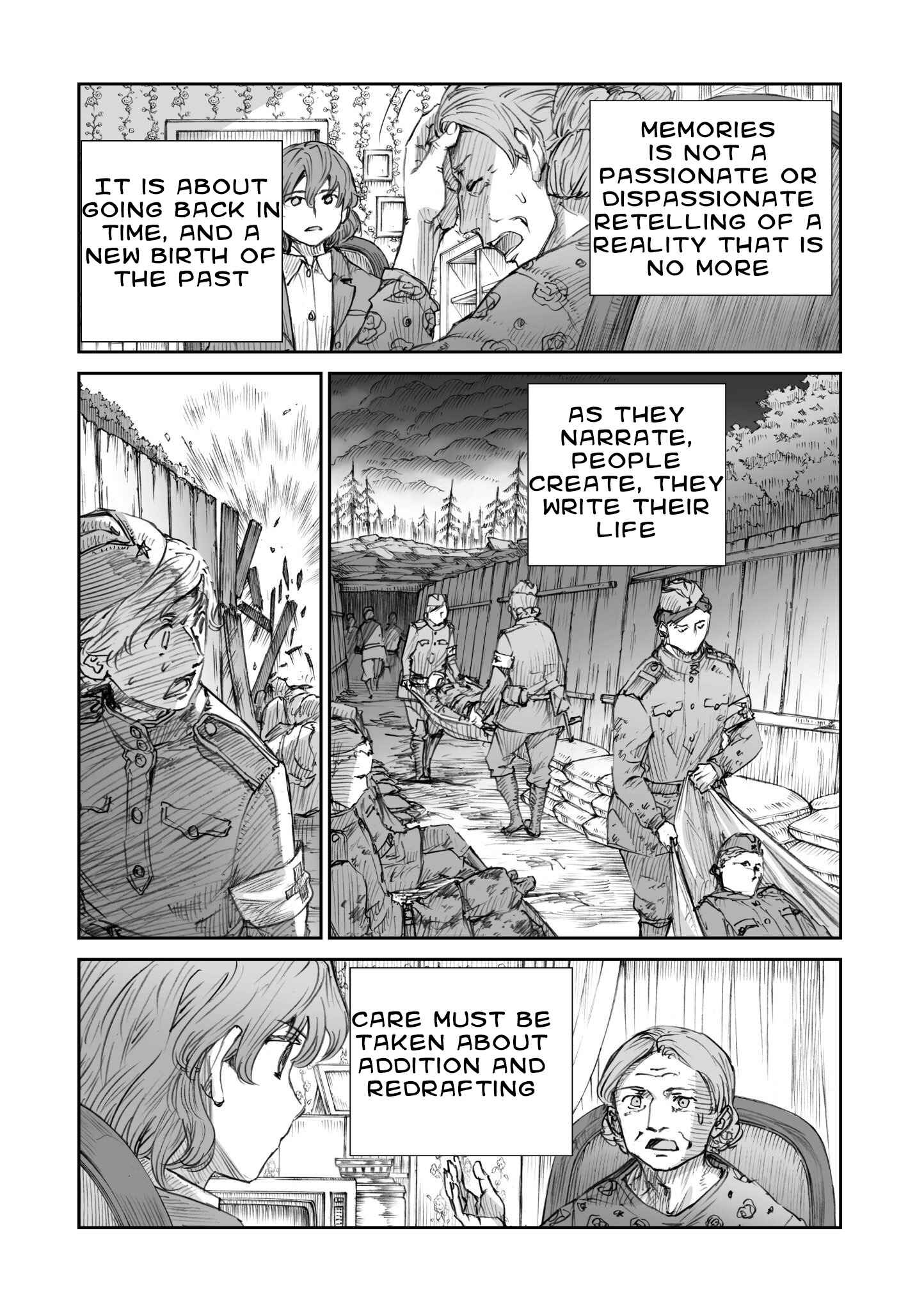 Page 3 Chapter 13 Sensou wa Onna no Kao wo Shiteinai